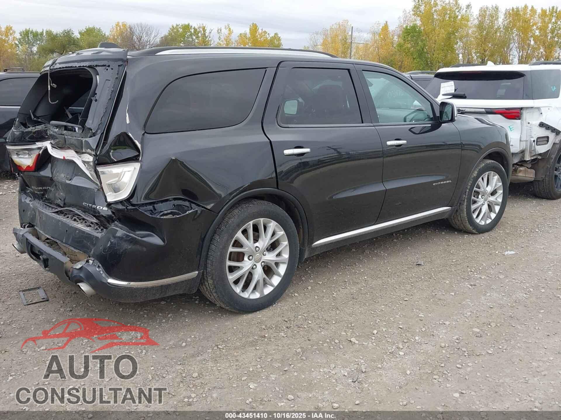 DODGE DURANGO 2015 - 1C4RDJEG9FC203094