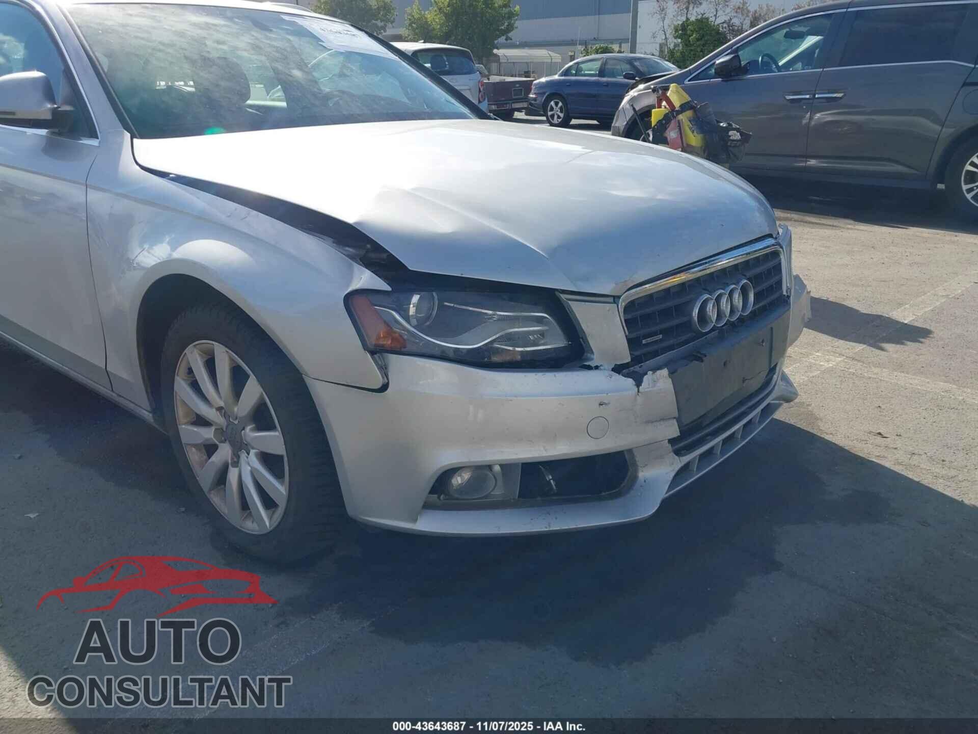 AUDI A4 2009 - WAUGF78K79A172865