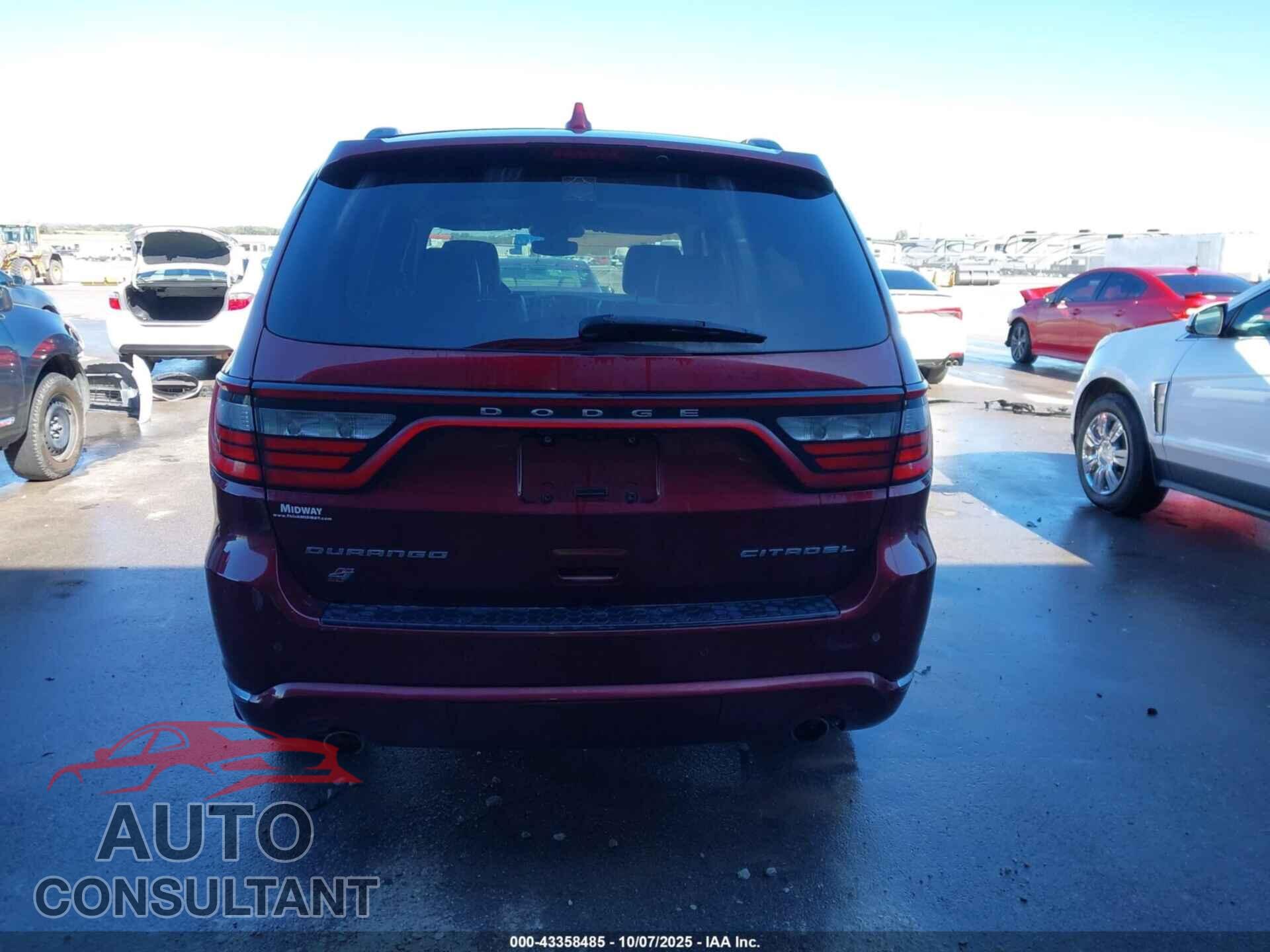 DODGE DURANGO 2018 - 1C4RDJEG1JC497924