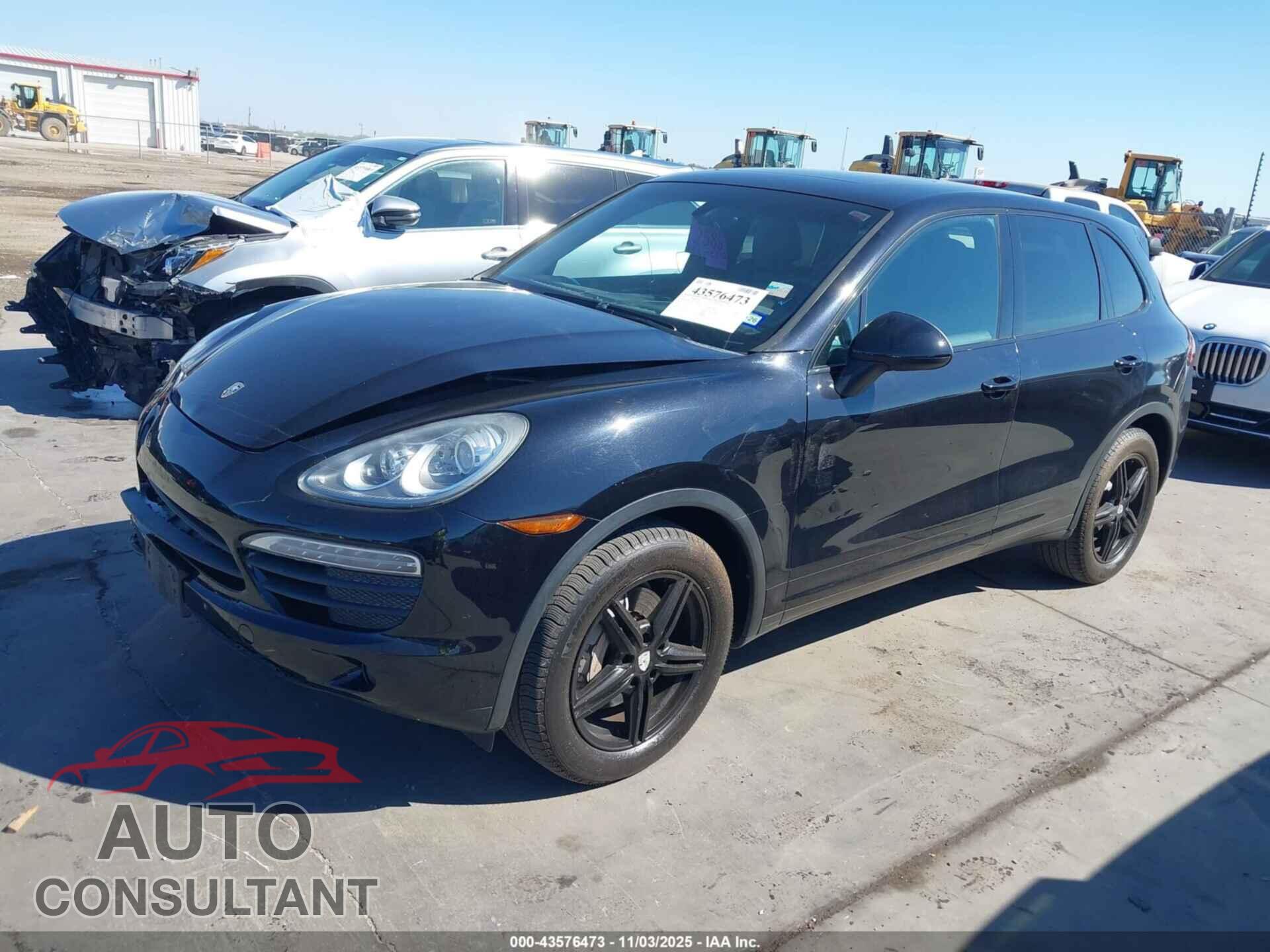 PORSCHE CAYENNE 2011 - WP1AB2A2XBLA45263