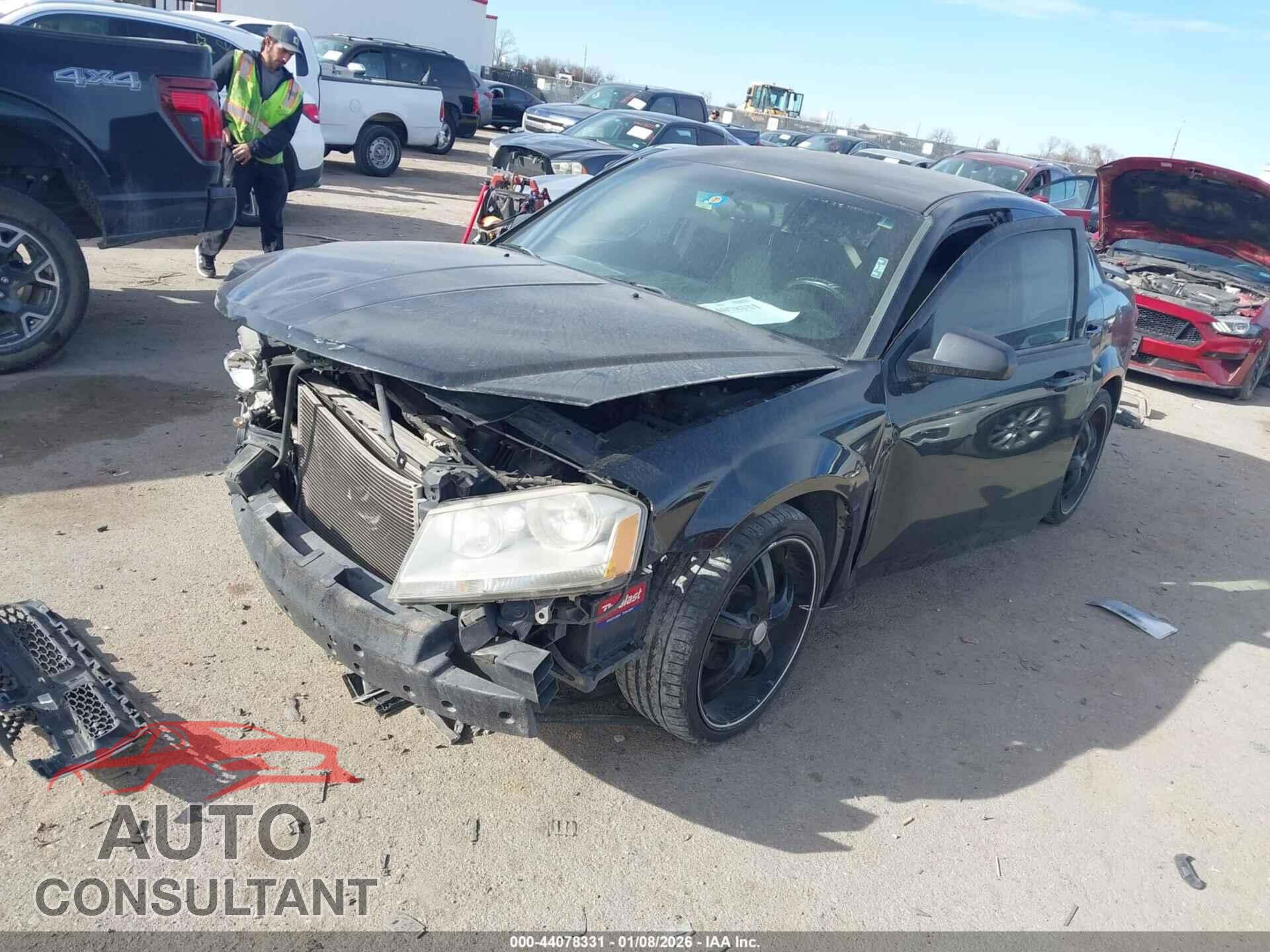 DODGE AVENGER 2013 - 1C3CDZAB5DN725239