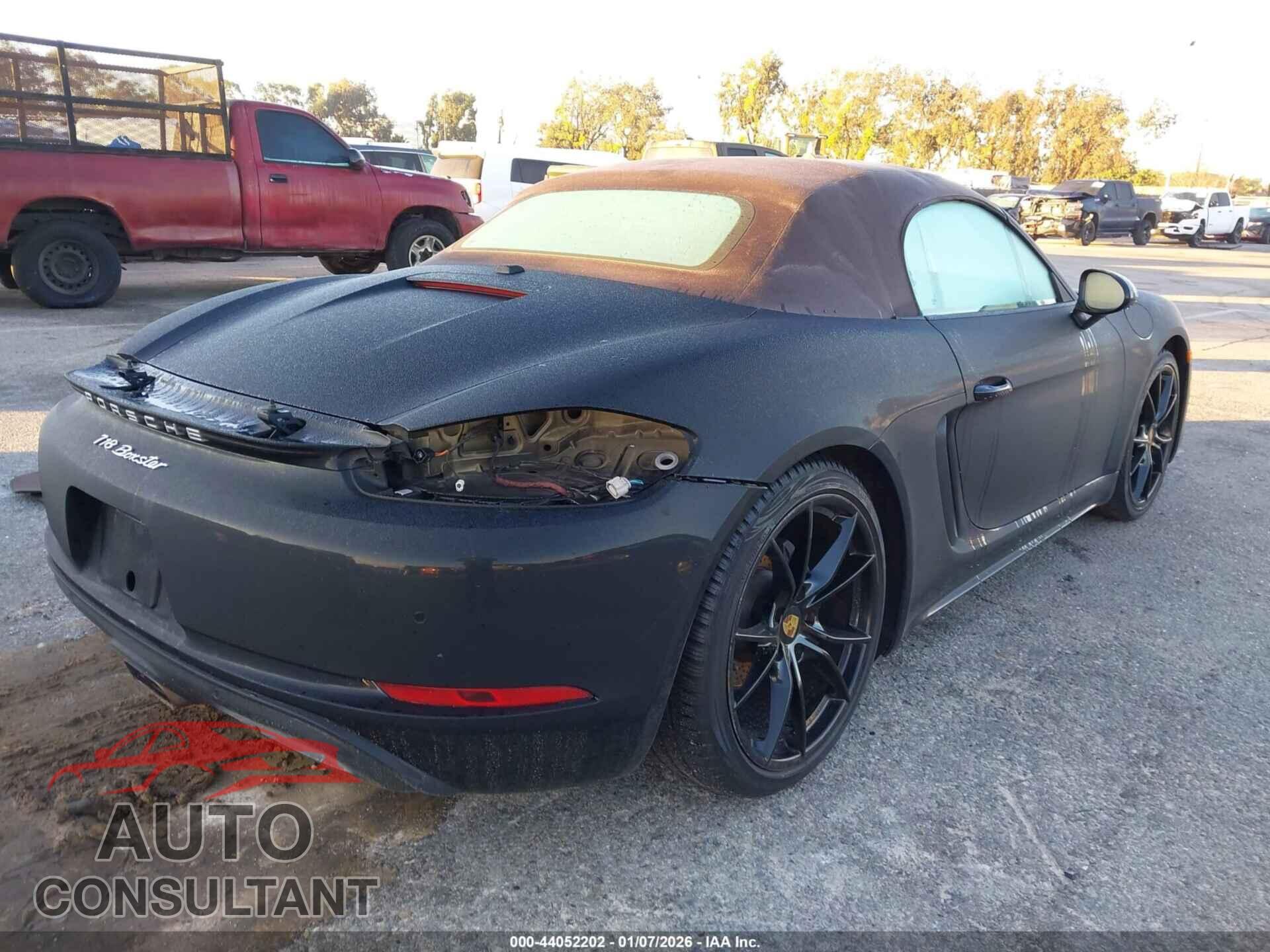 PORSCHE 718 BOXSTER 2017 - WP0CA2A89HS220764