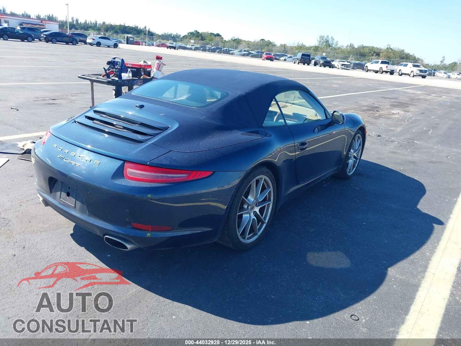 PORSCHE 911 2013 - WP0CA2A99DS141386