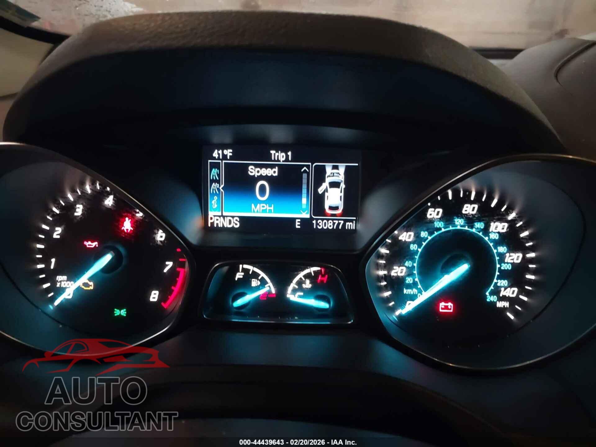 FORD ESCAPE 2016 - 1FMCU9GX5GUB54047