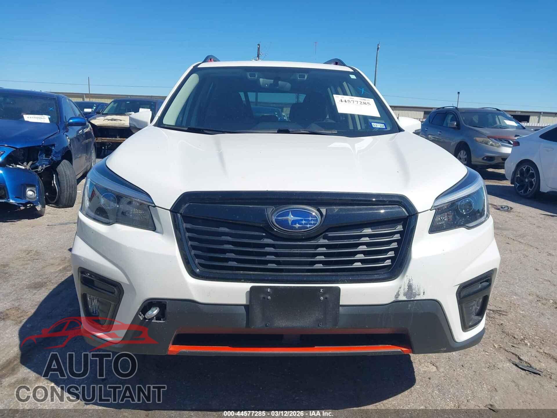 SUBARU FORESTER 2021 - JF2SKARC7MH455667