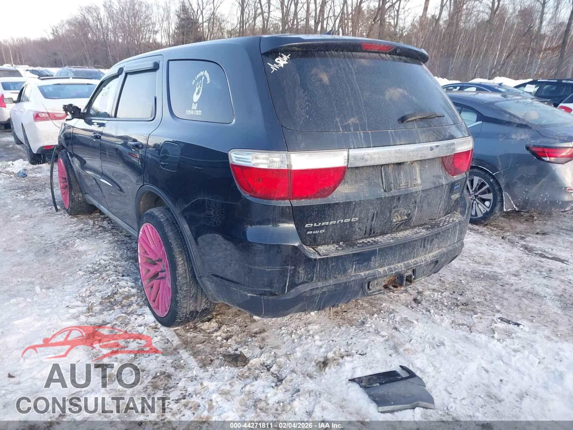 DODGE DURANGO 2013 - 1C4RDJAG8DC535532