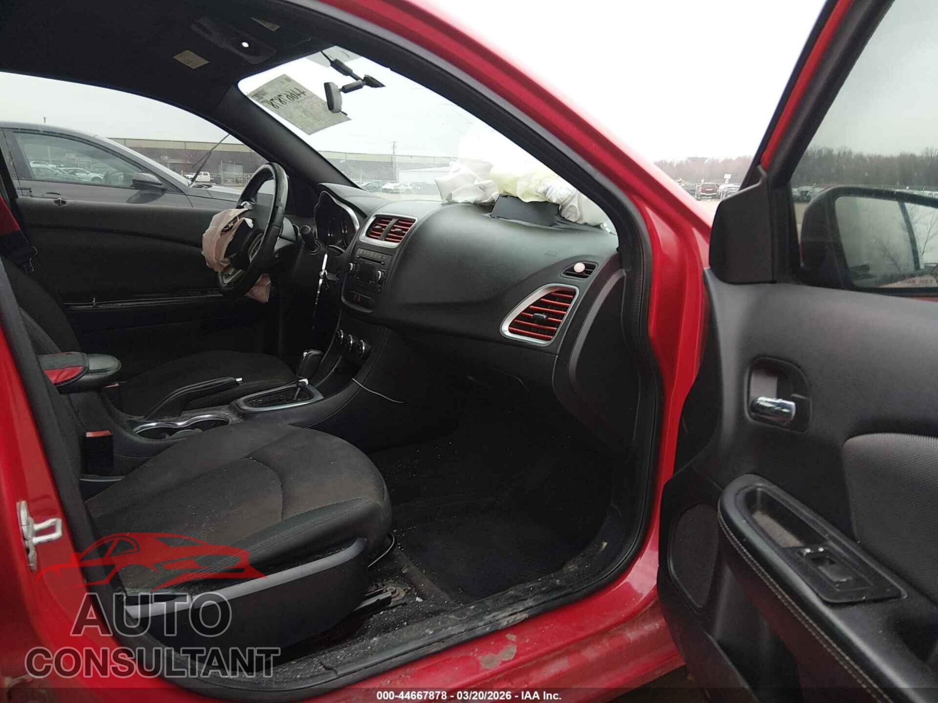 DODGE AVENGER 2013 - 1C3CDZCB9DN681579