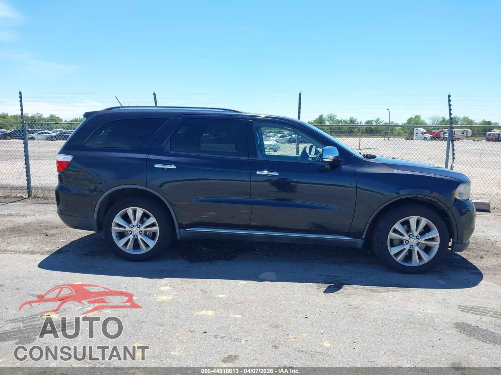 DODGE DURANGO 2011 - 1D4SE4GT2BC689092