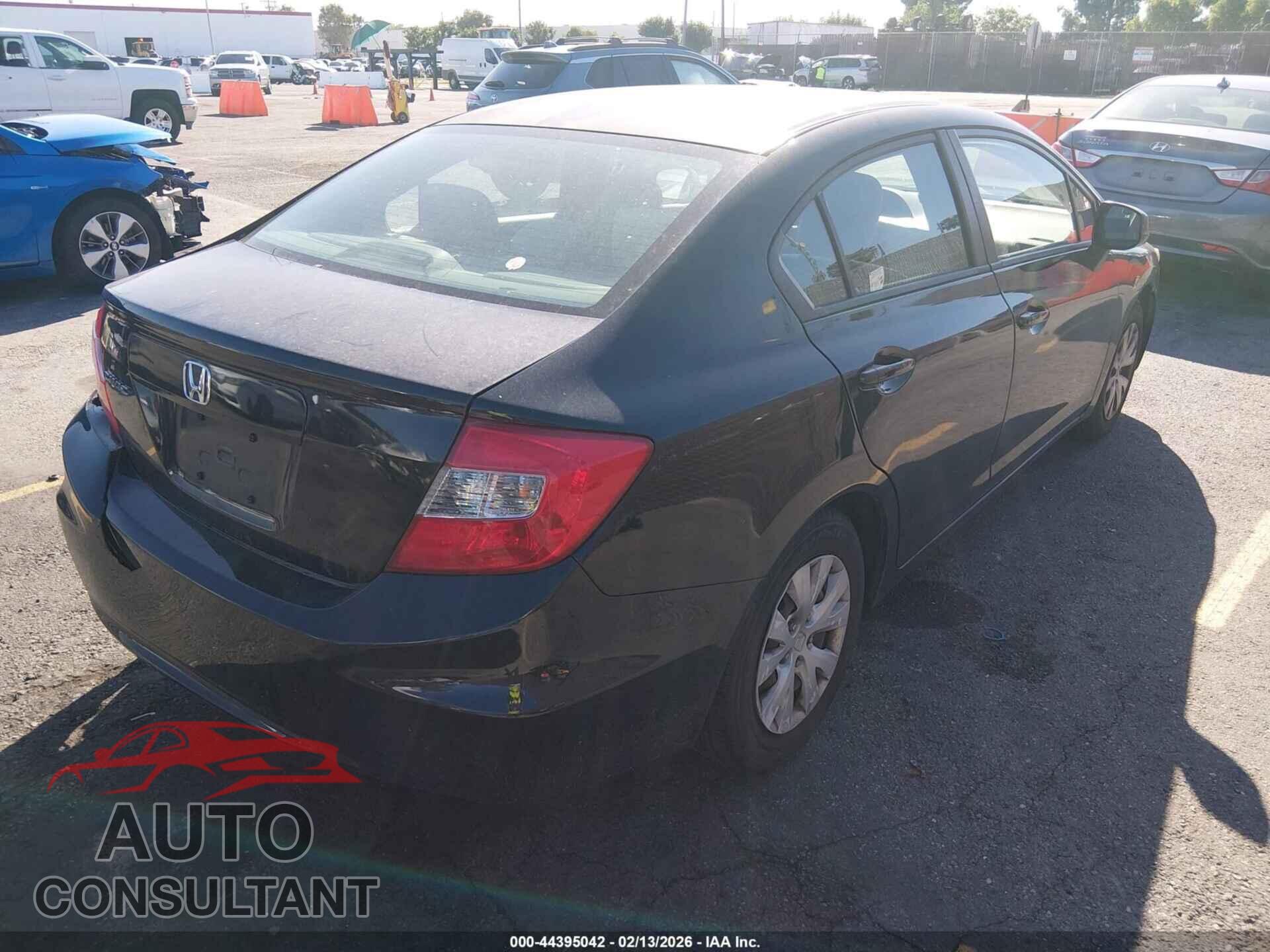 HONDA CIVIC 2012 - 2HGFB2F55CH591379