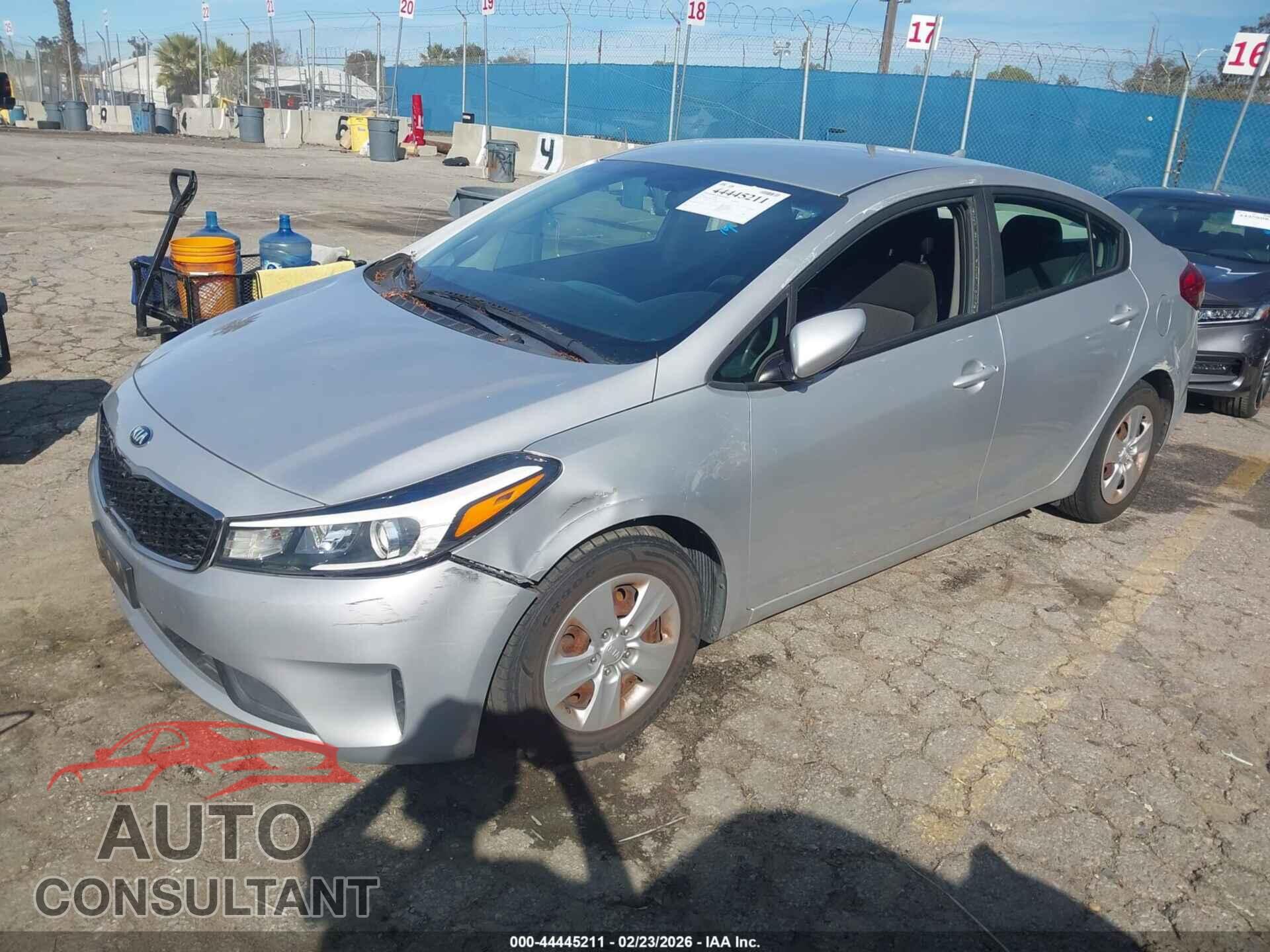 KIA FORTE 2017 - 3KPFK4A78HE022290