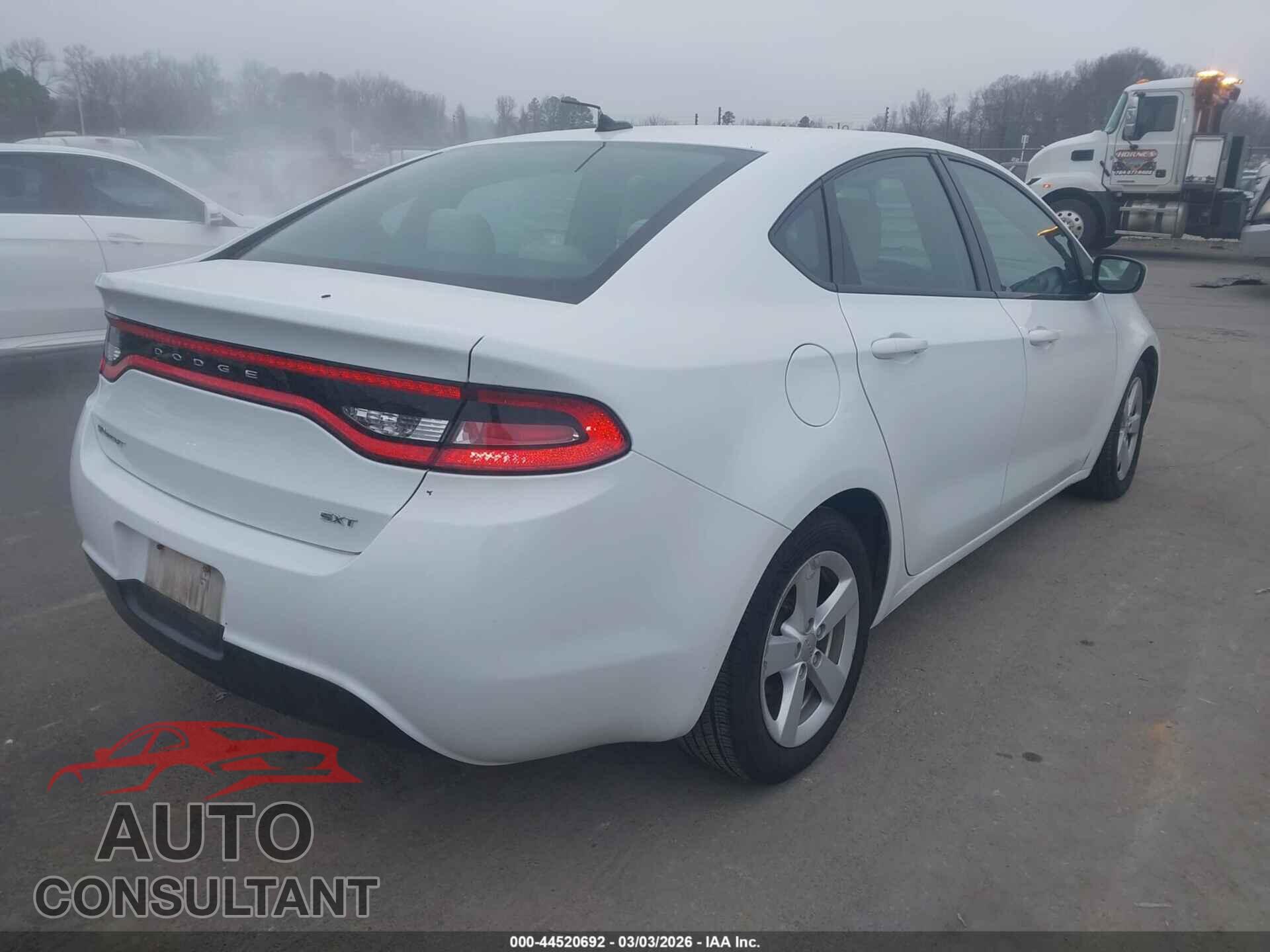 DODGE DART 2015 - 1C3CDFBB2FD431710