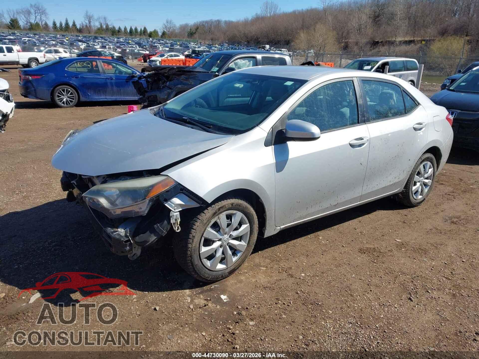 TOYOTA COROLLA 2016 - 5YFBURHE3GP445009