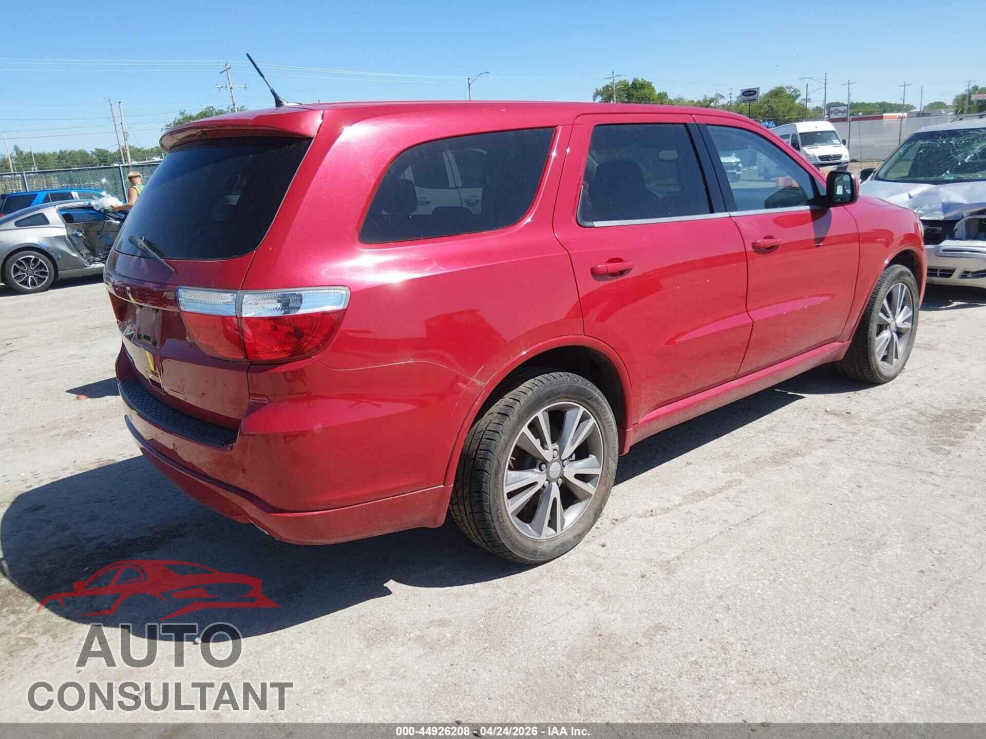 DODGE DURANGO 2013 - 1C4RDJAGXDC575479