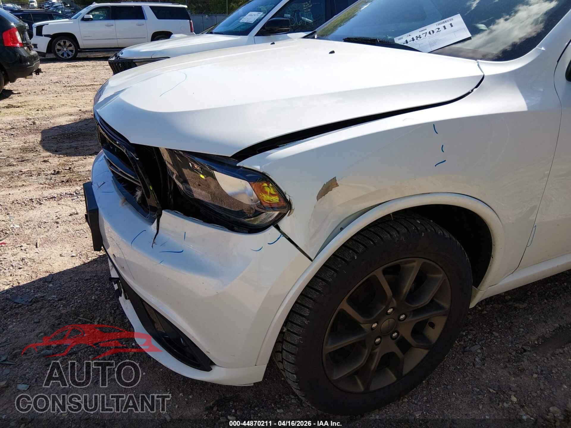 DODGE DURANGO 2017 - 1C4RDJDG9HC908045