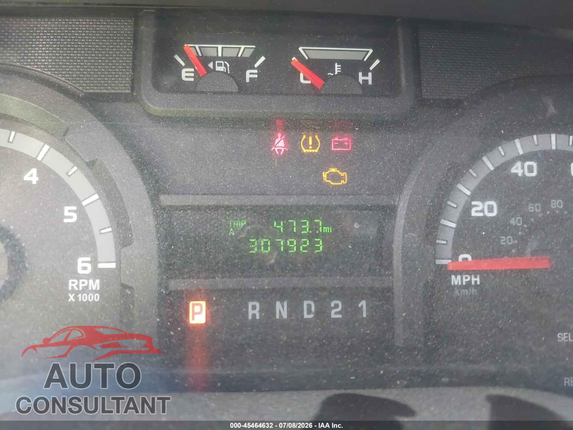 FORD E-250 2012 - 1FTNE2EW3CDB07007