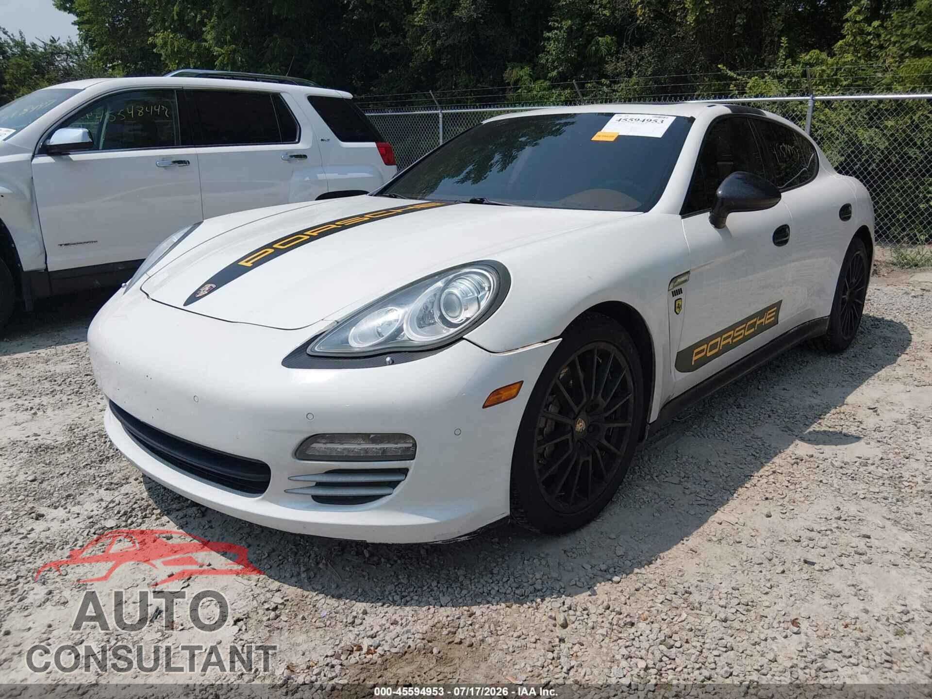 PORSCHE PANAMERA 2012 - WP0AB2A73CL061237