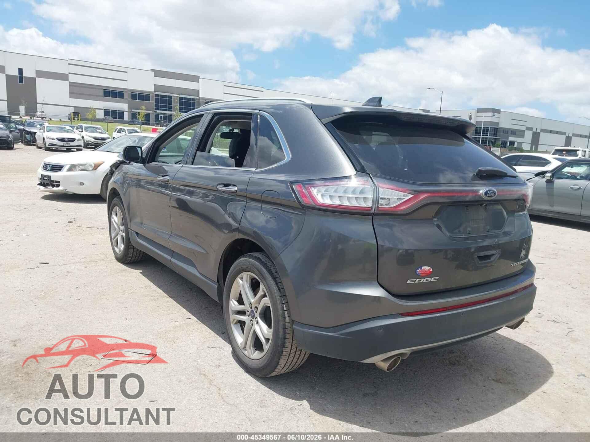 FORD EDGE 2015 - 2FMTK3K82FBB27010