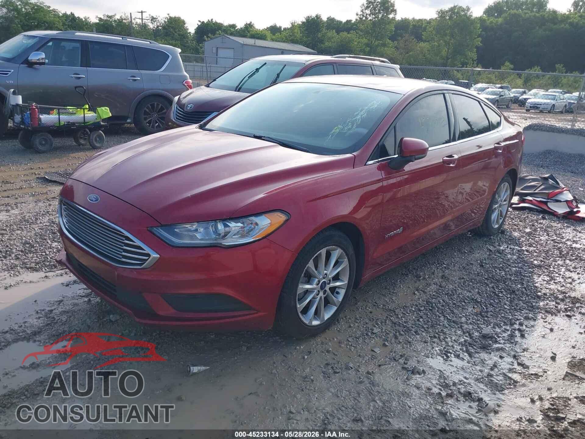 FORD FUSION HYBRID 2017 - 3FA6P0UU6HR309055