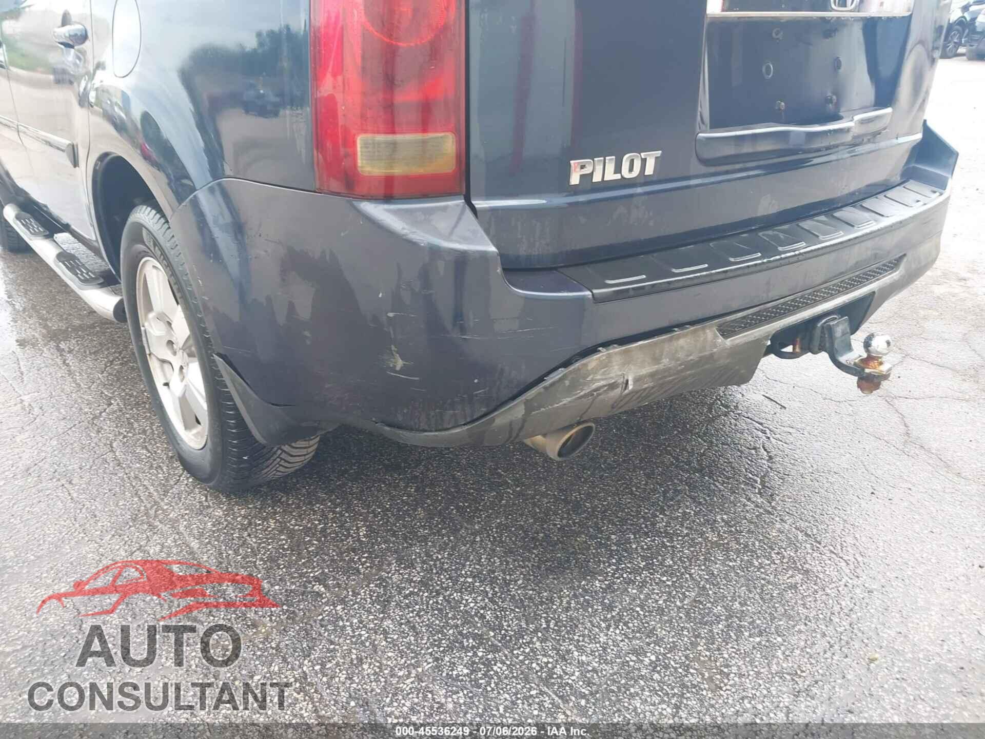 HONDA PILOT 2011 - 5FNYF4H74BB099307