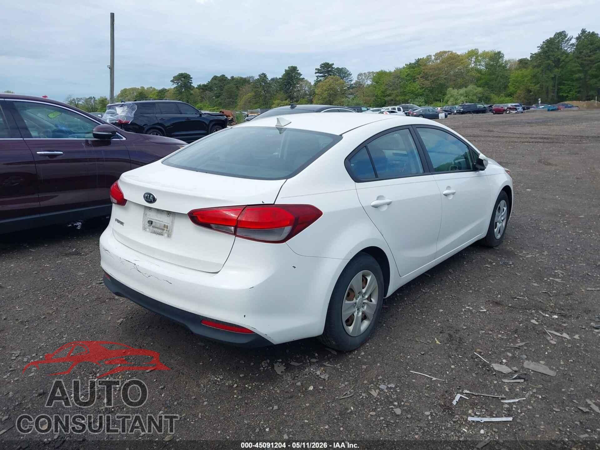 KIA FORTE 2017 - 3KPFK4A75HE016785