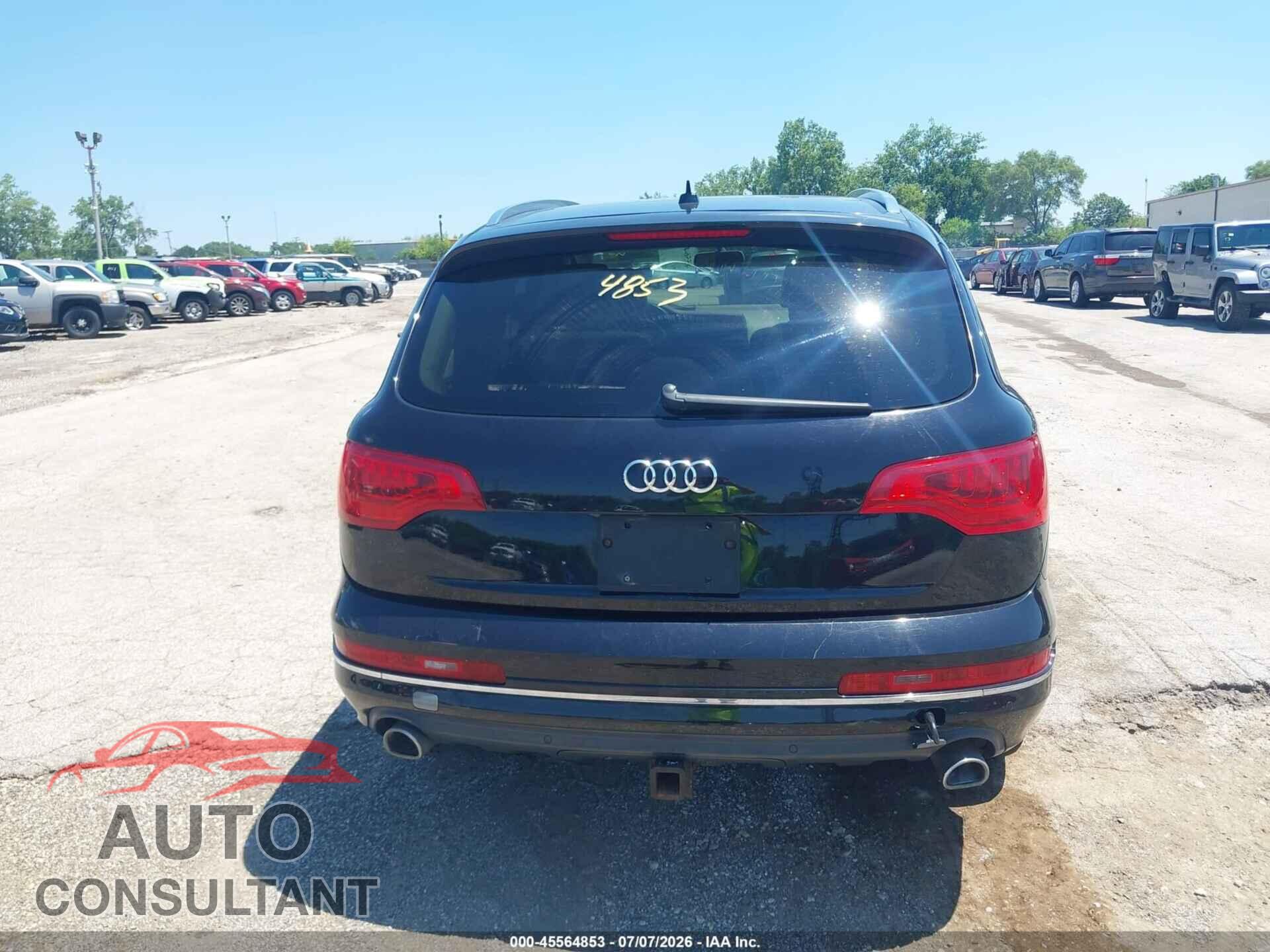 AUDI Q7 2013 - WA1VMAFE2DD015028