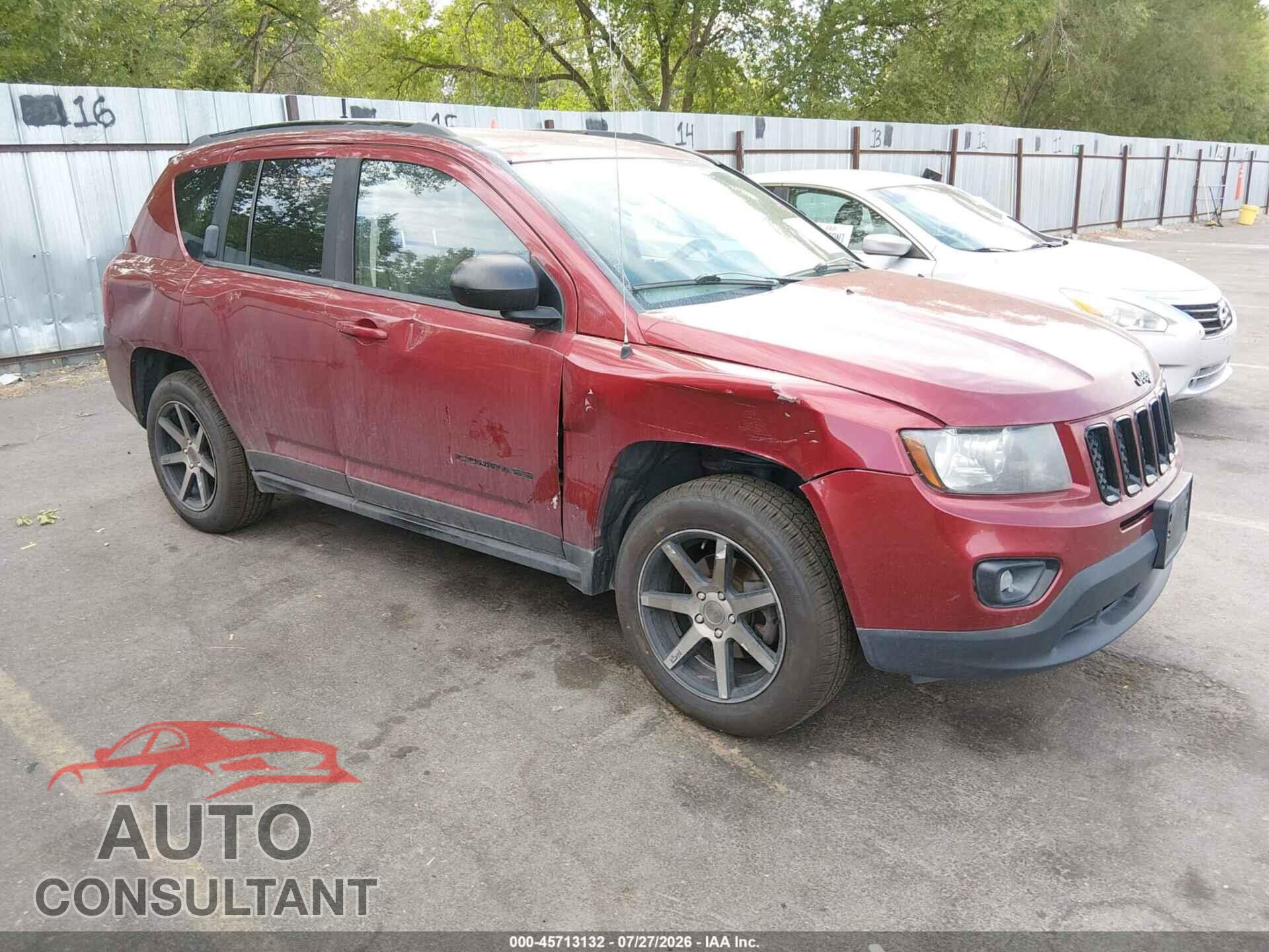 JEEP COMPASS 2015 - 1C4NJDBB7FD292594