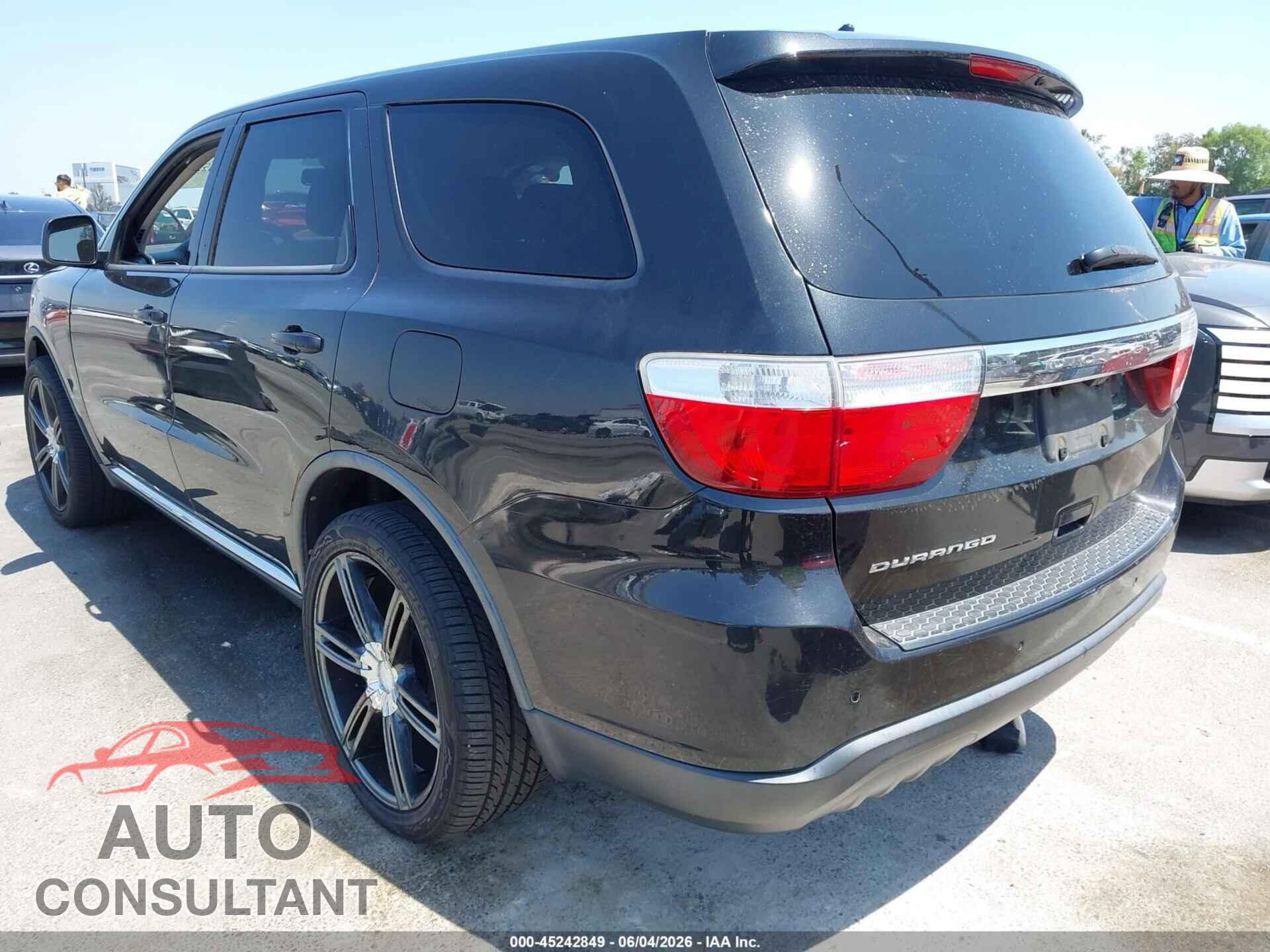 DODGE DURANGO 2011 - 1D4RD2GG5BC667127