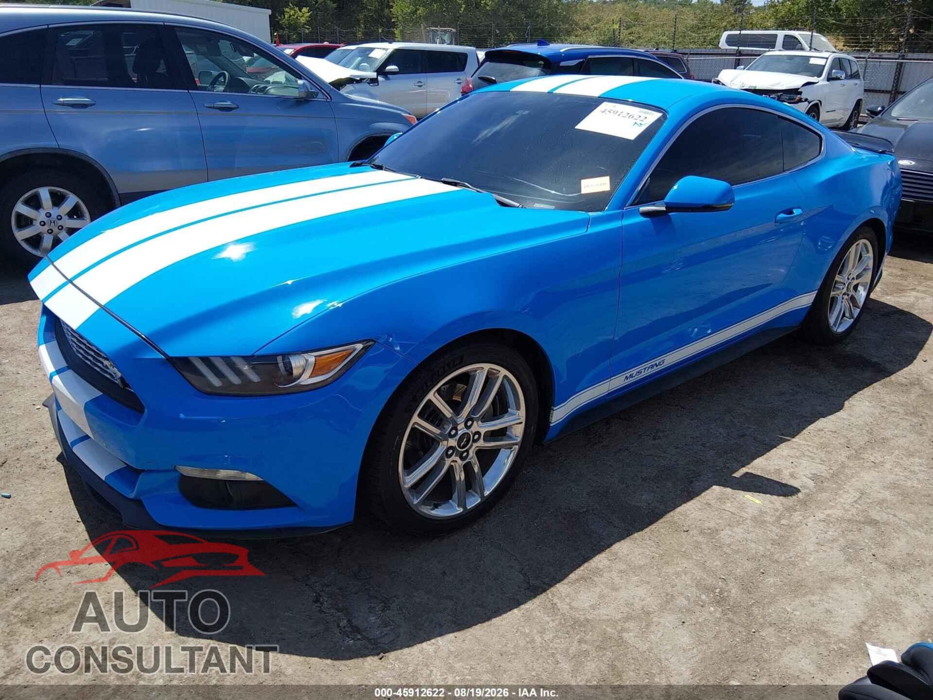 FORD MUSTANG 2017 - 1FA6P8TH8H5344475