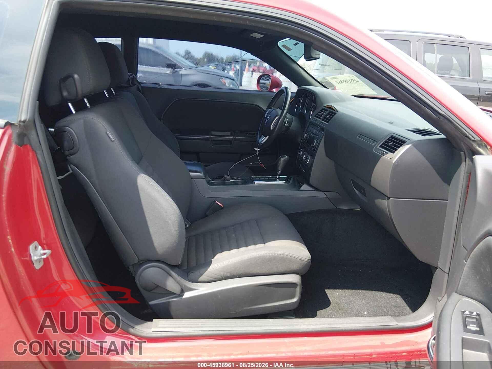 DODGE CHALLENGER 2013 - 2C3CDYAG2DH575377