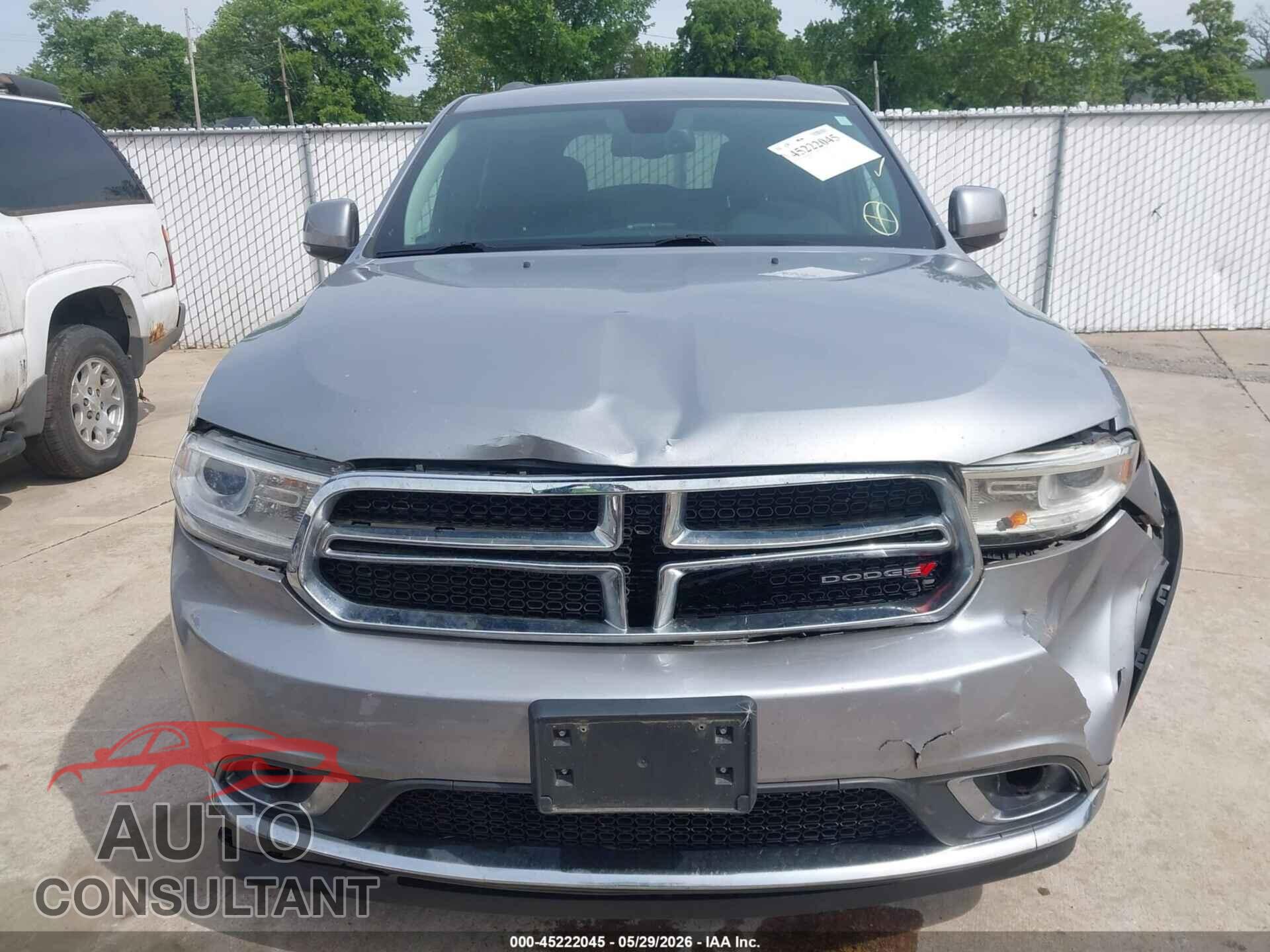 DODGE DURANGO 2015 - 1C4RDJDG6FC244798