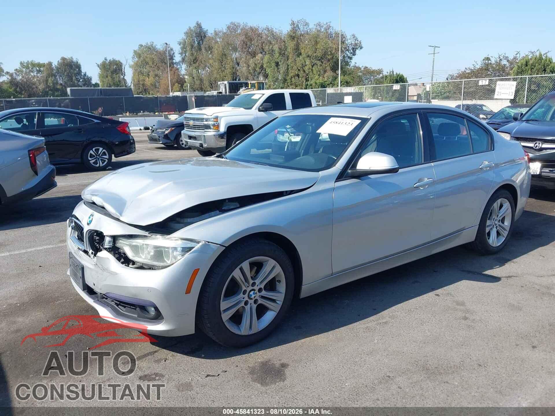 BMW 328I 2016 - WBA8E3G57GNU04852
