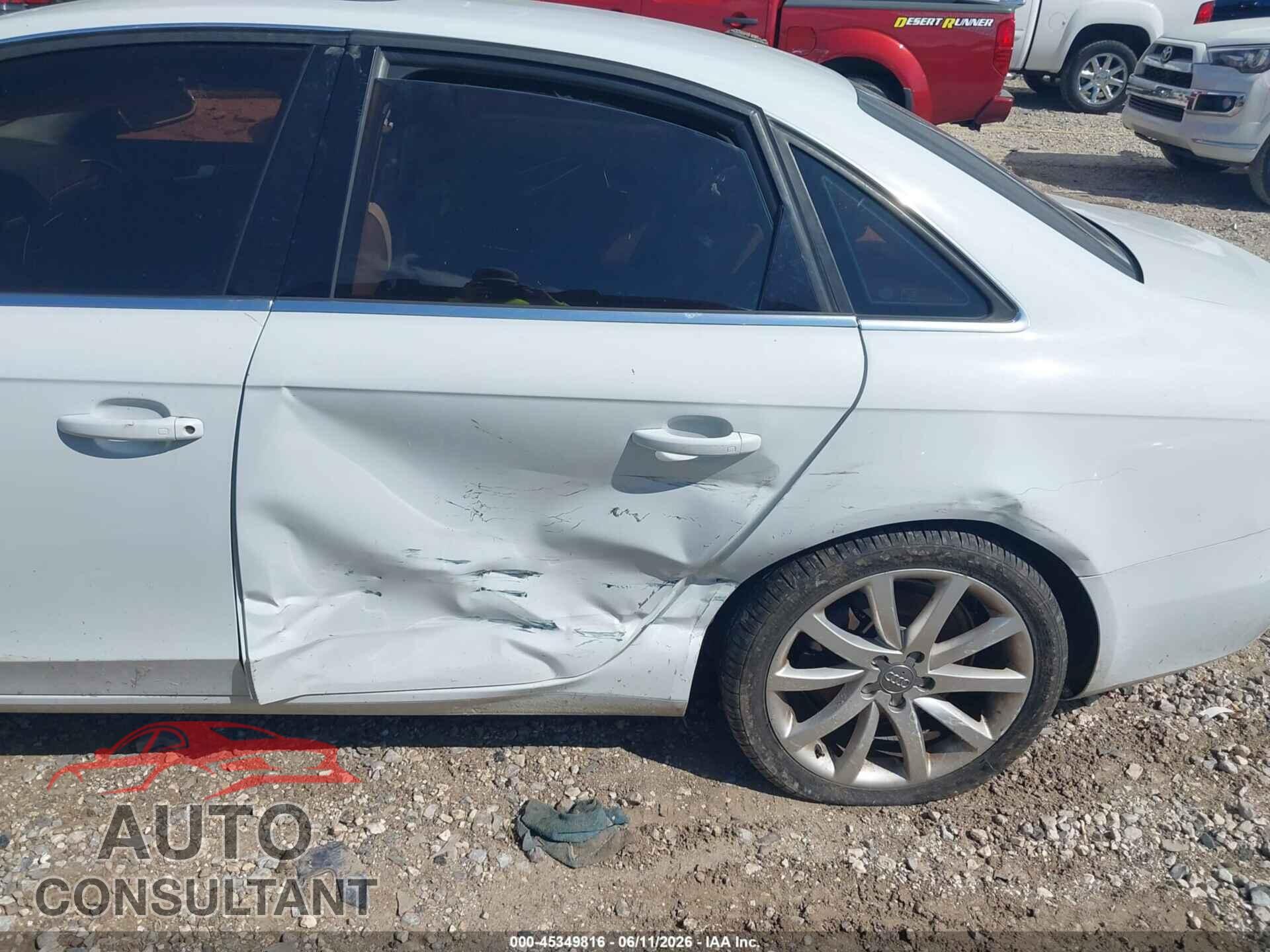 AUDI A4 2013 - WAUFFAFL7DN029775