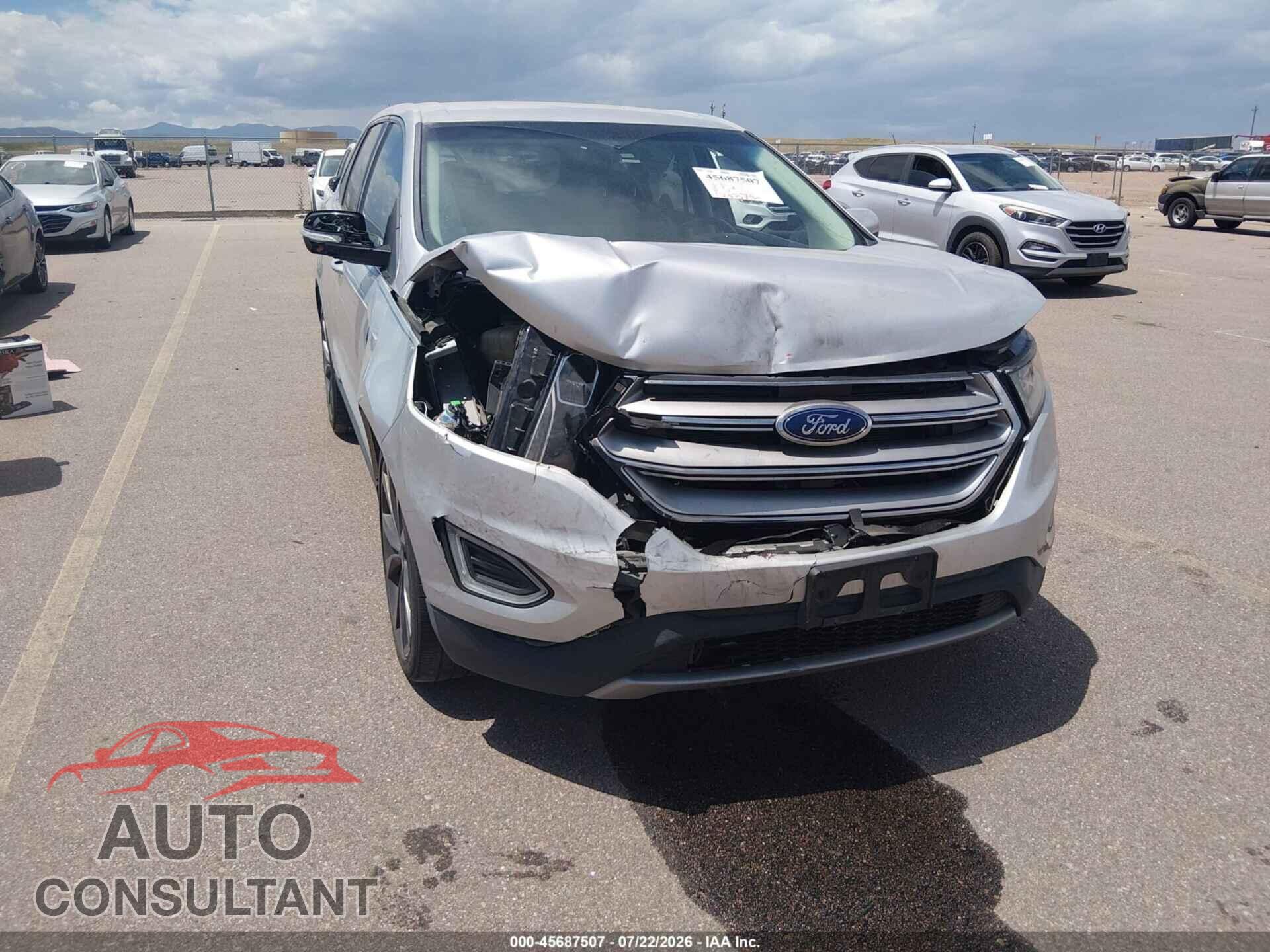 FORD EDGE 2018 - 2FMPK4J9XJBC60284