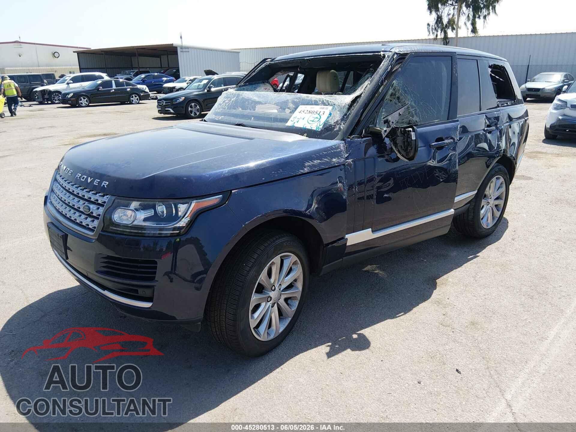 LAND ROVER RANGE ROVER 2016 - SALGS2KF9GA272923