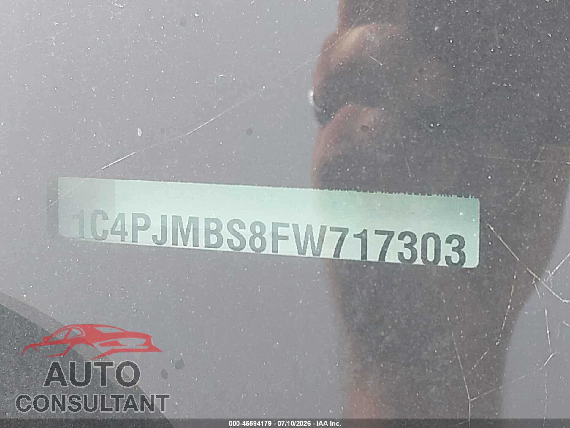 JEEP CHEROKEE 2015 - 1C4PJMBS8FW717303