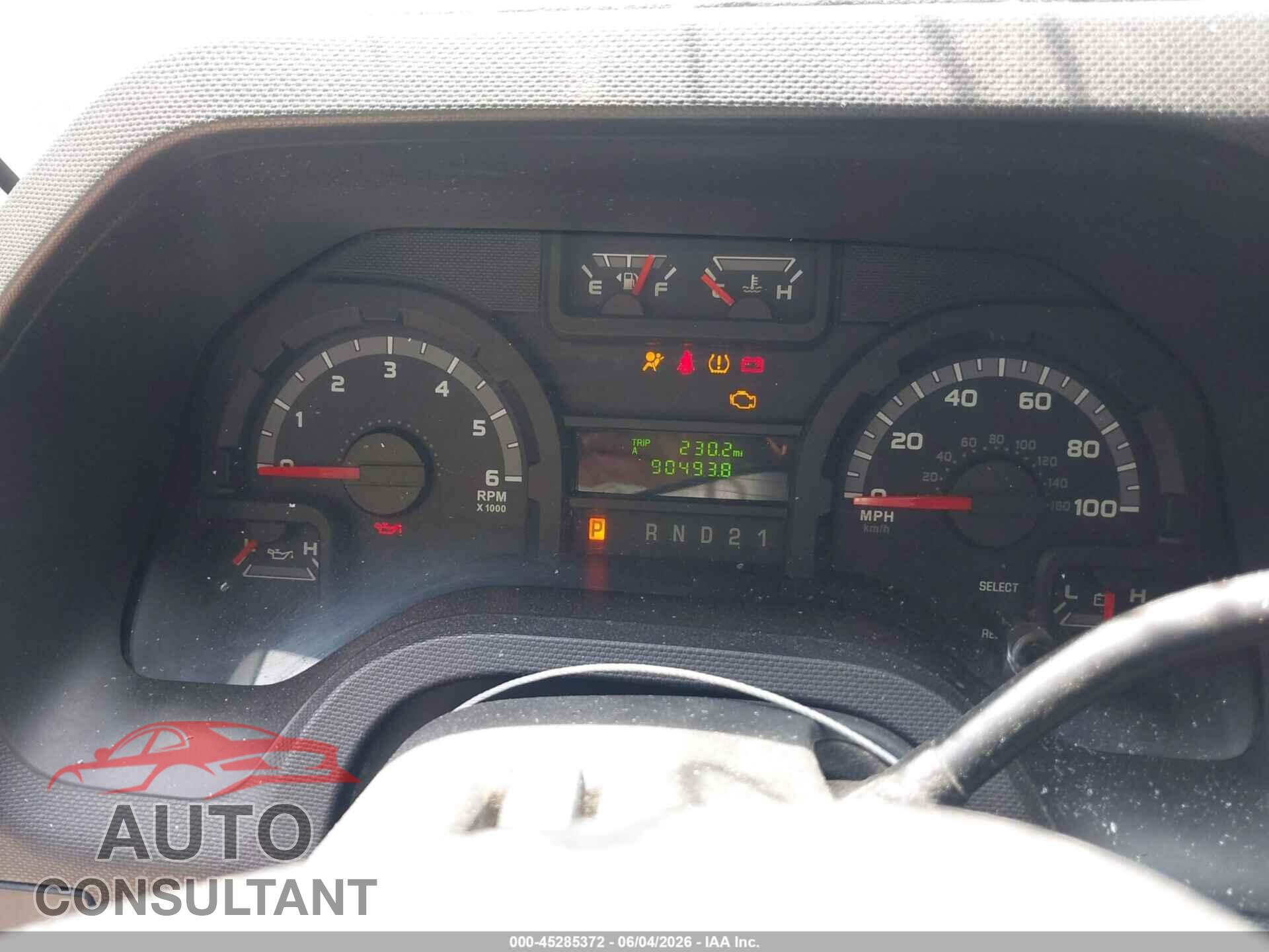 FORD E-250 2012 - 1FTNE2EW7CDB03140