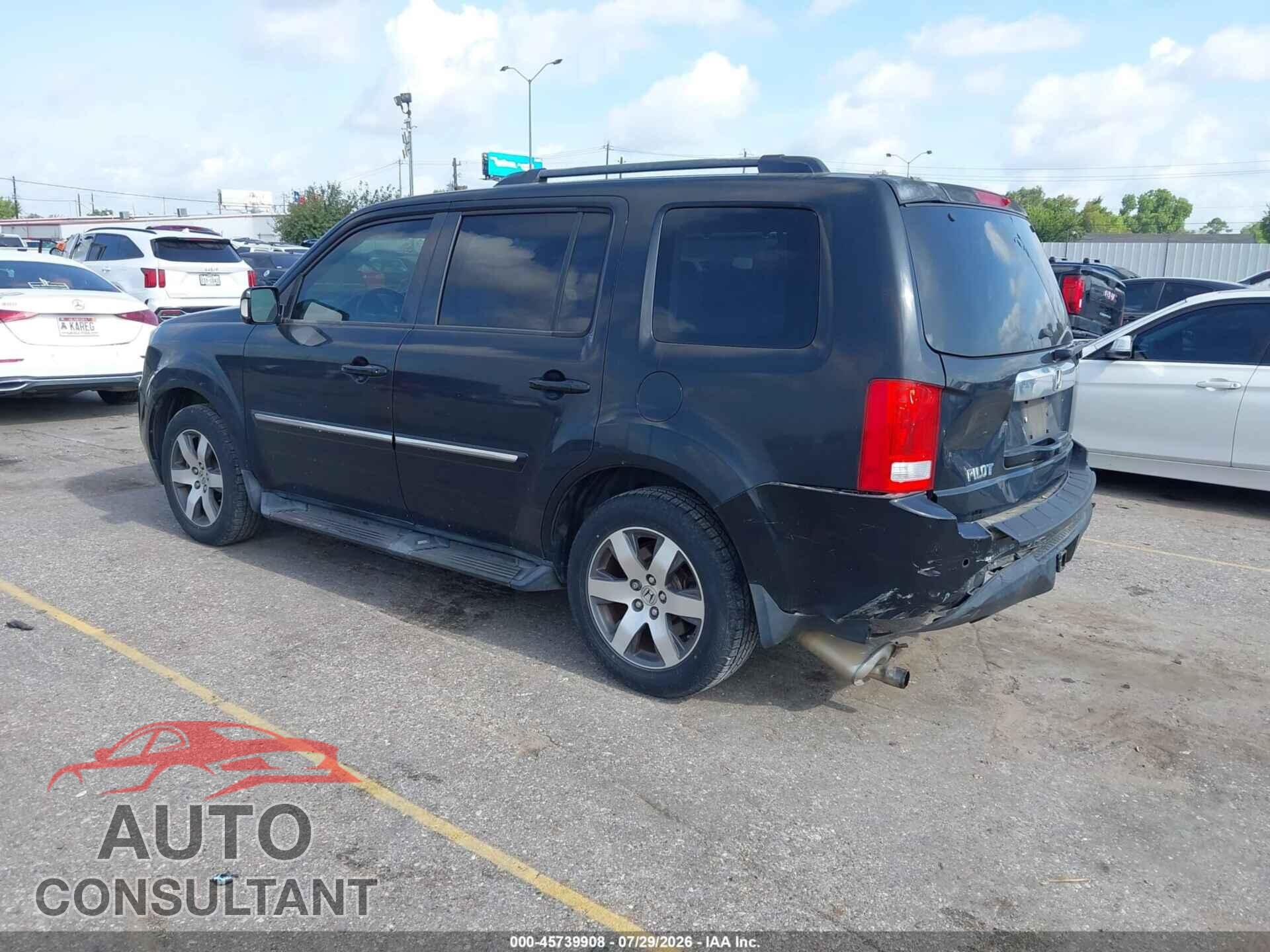 HONDA PILOT 2013 - 5FNYF3H92DB004743