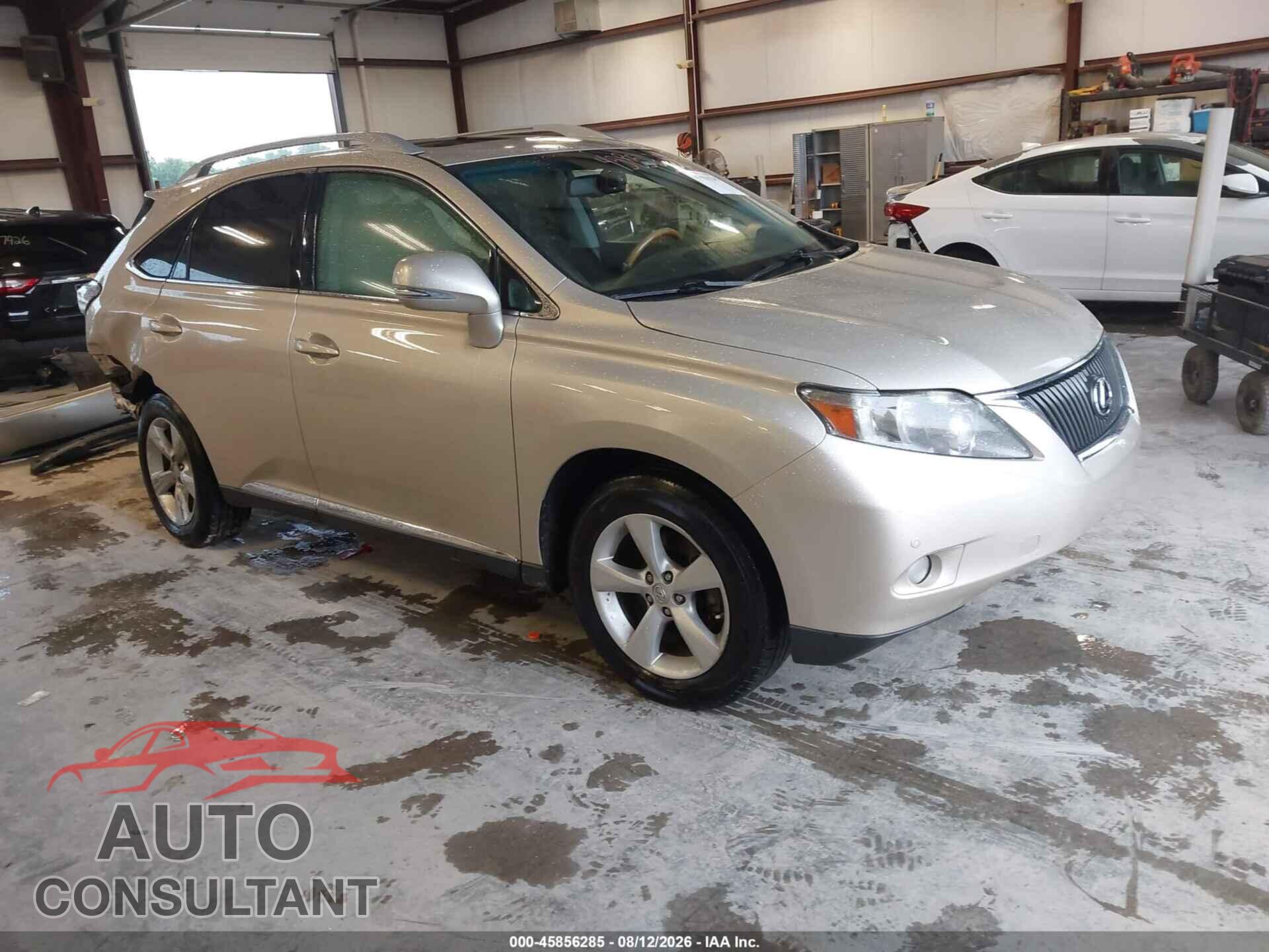 LEXUS RX 350 2011 - 2T2BK1BA2BC087399