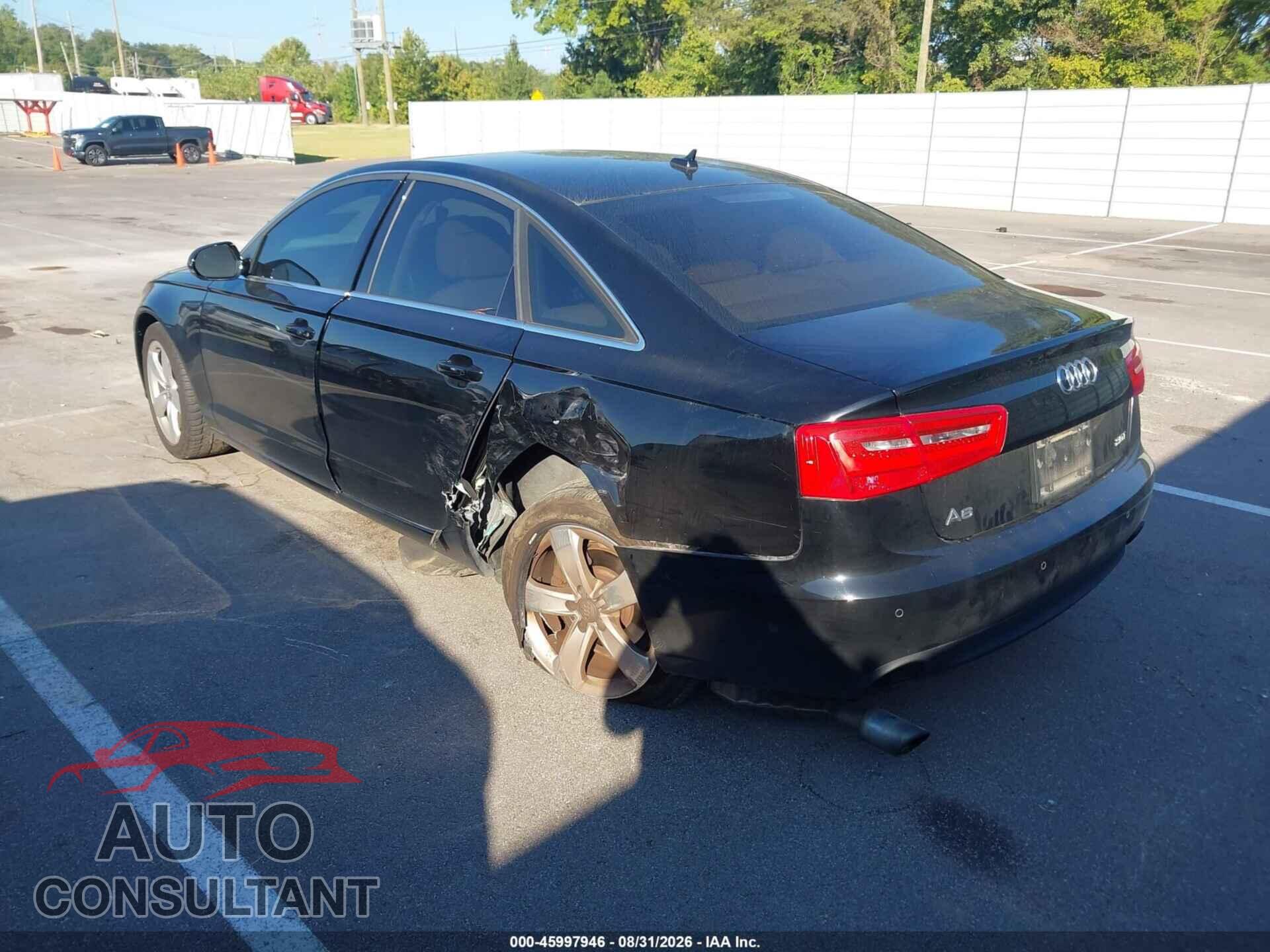 AUDI A6 2012 - WAUDFAFC3CN044182