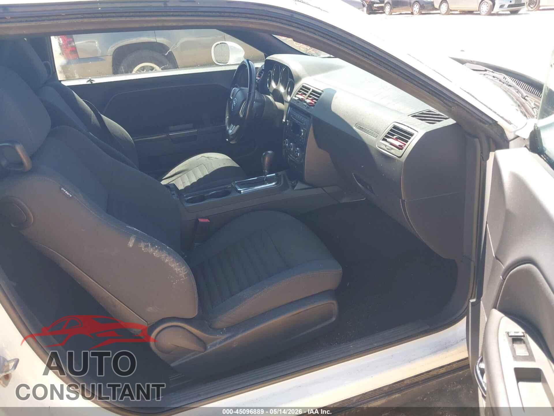 DODGE CHALLENGER 2012 - 2C3CDYAG2CH106532