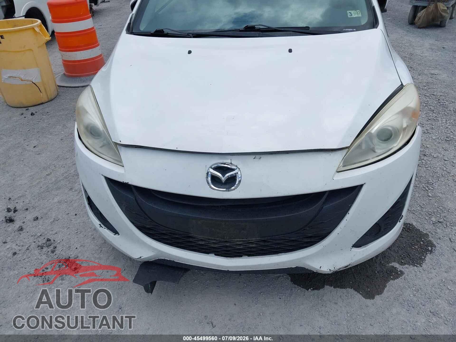 MAZDA MAZDA5 2012 - JM1CW2BLXC0128491