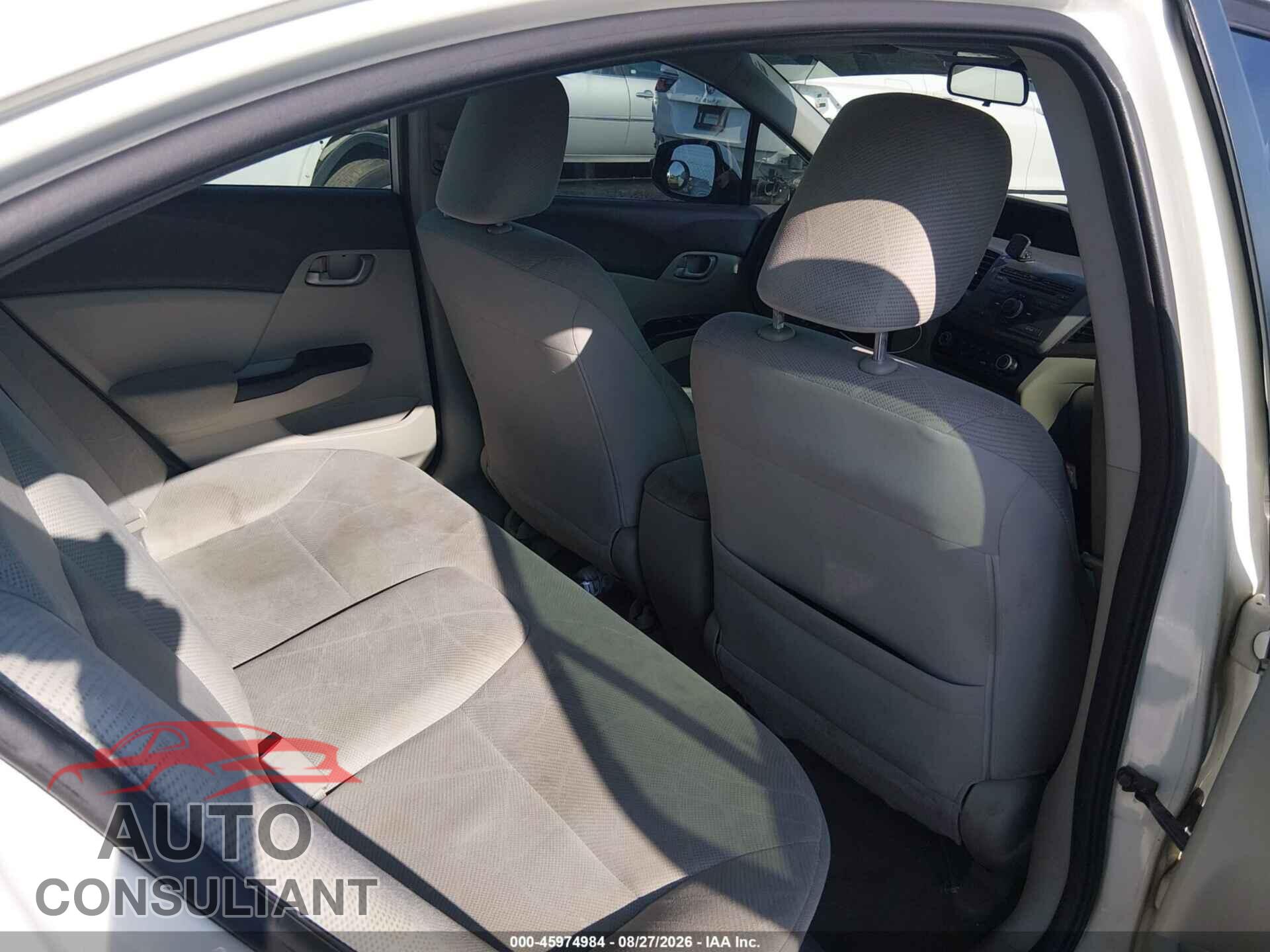 HONDA CIVIC 2012 - 2HGFB2F61CH548845