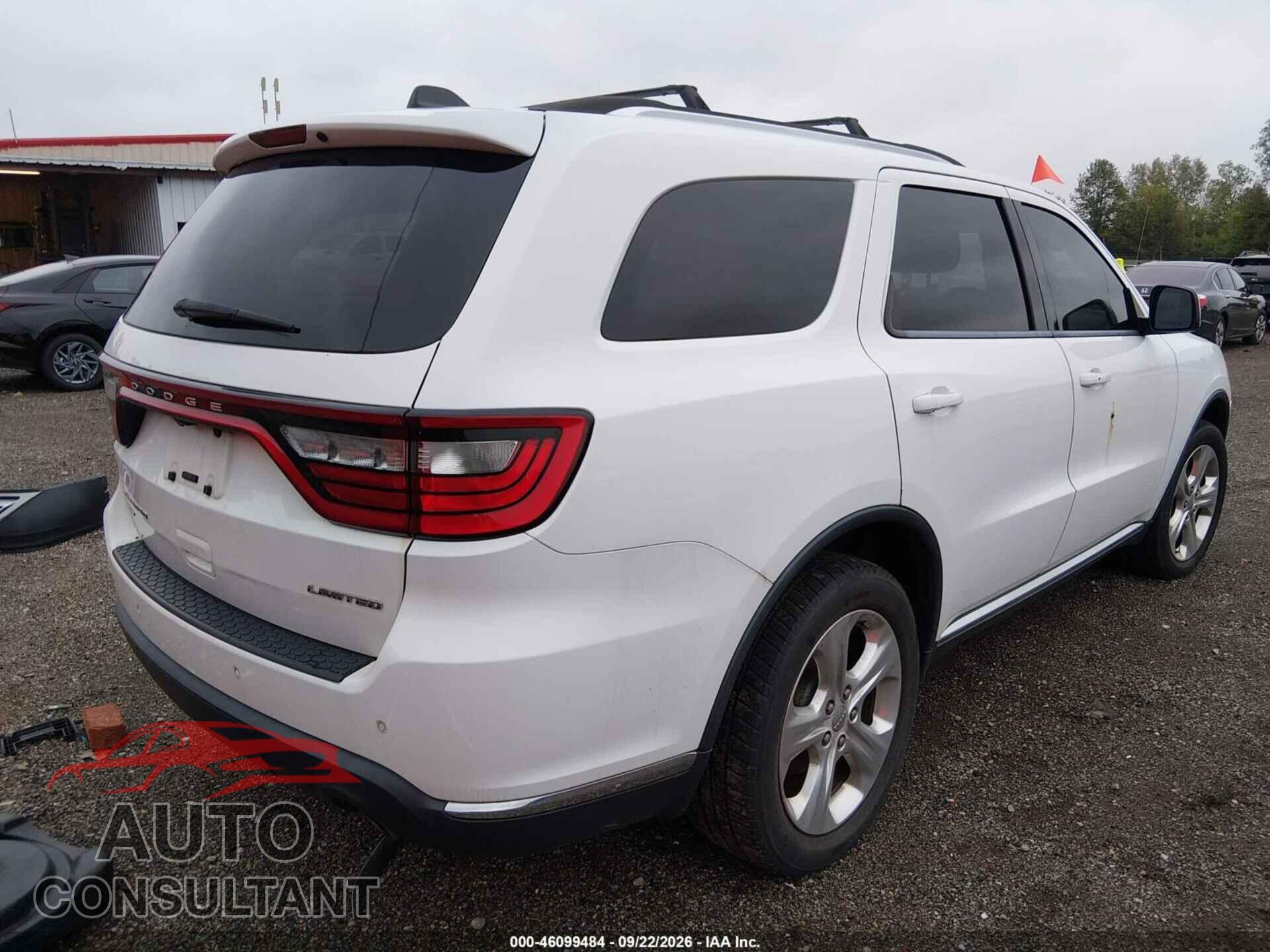 DODGE DURANGO 2014 - 1C4RDJDG5EC586631