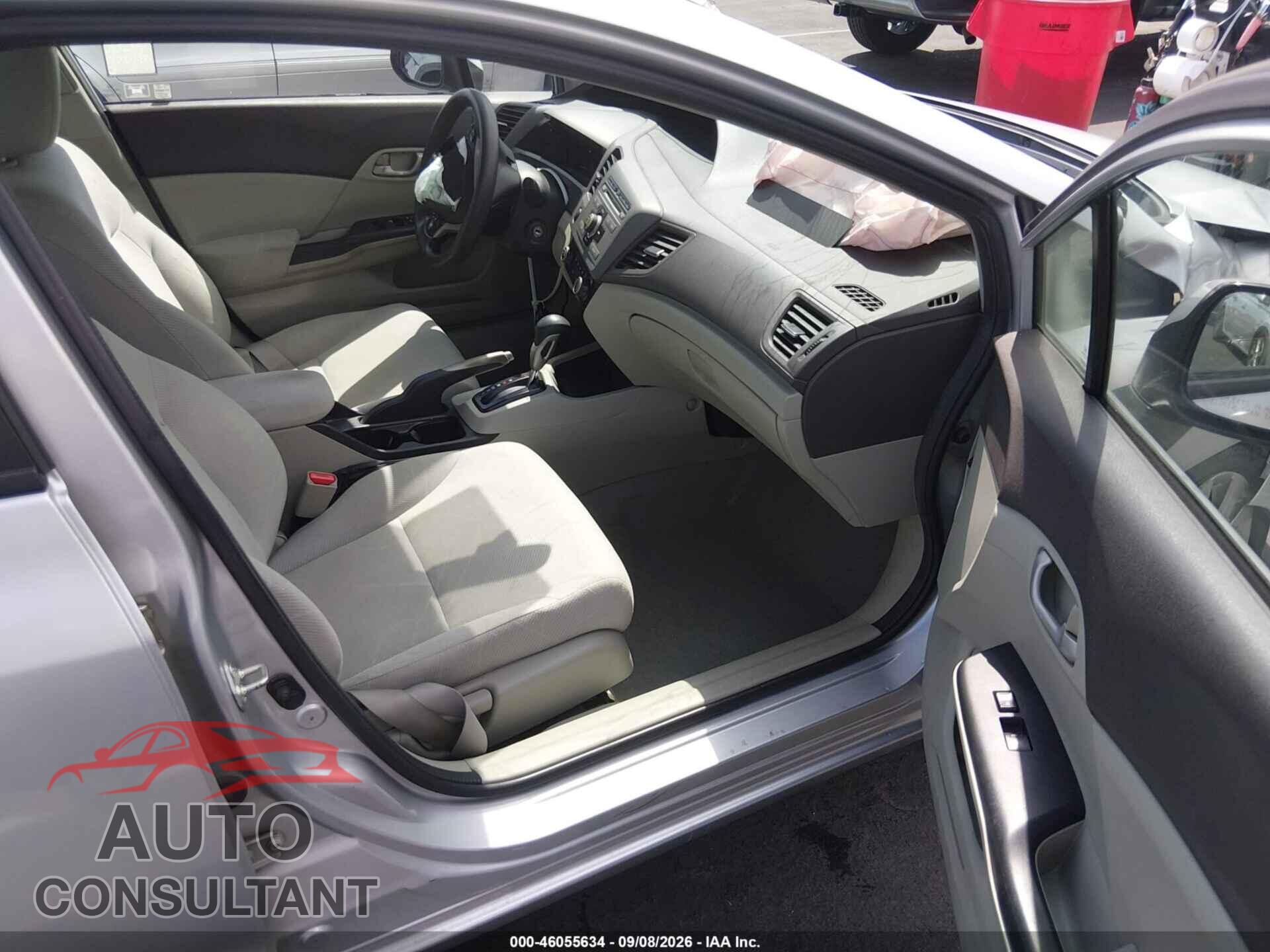HONDA CIVIC 2012 - 2HGFB2F5XCH600903