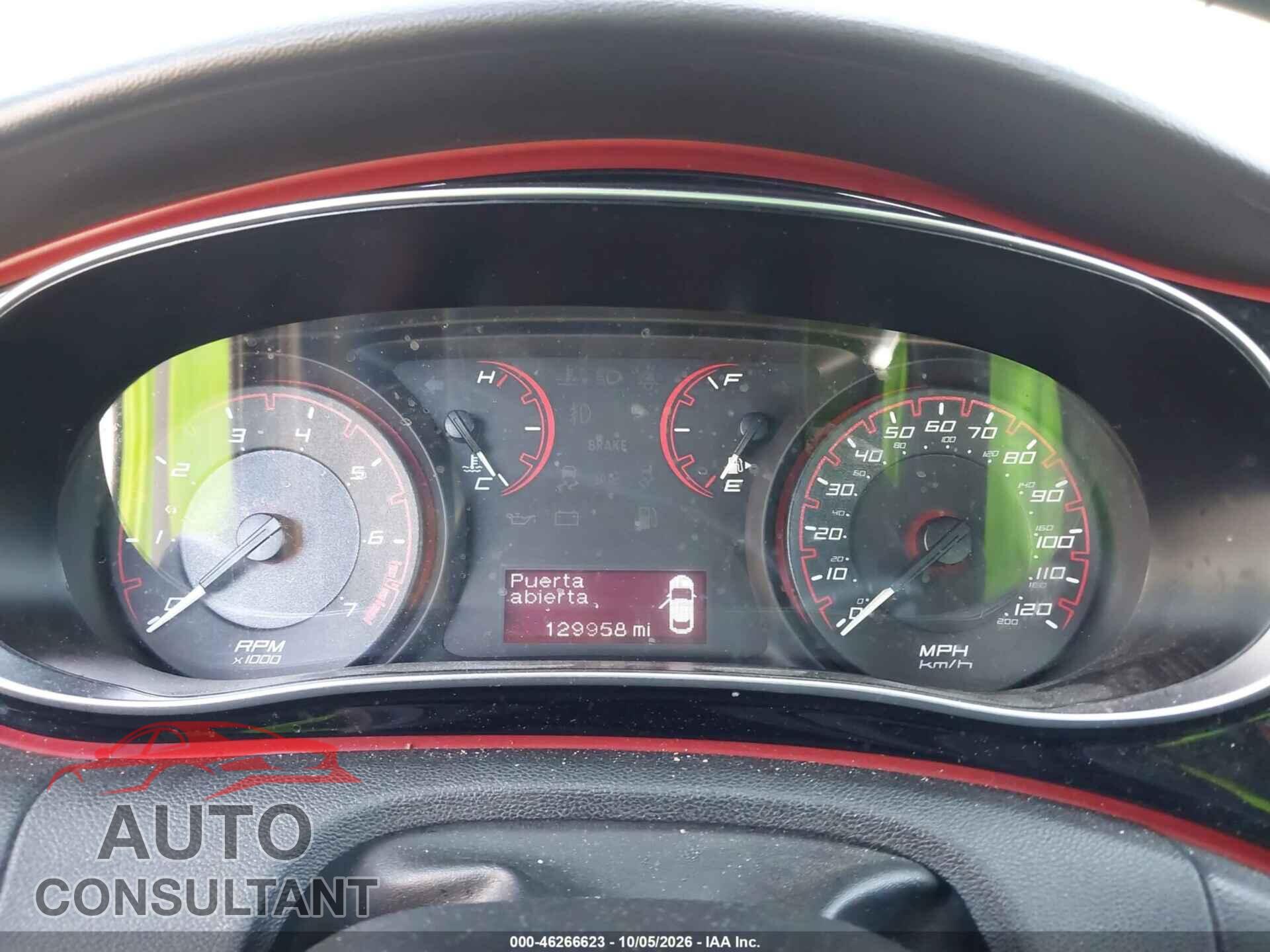 DODGE DART 2015 - 1C3CDFBB3FD378712
