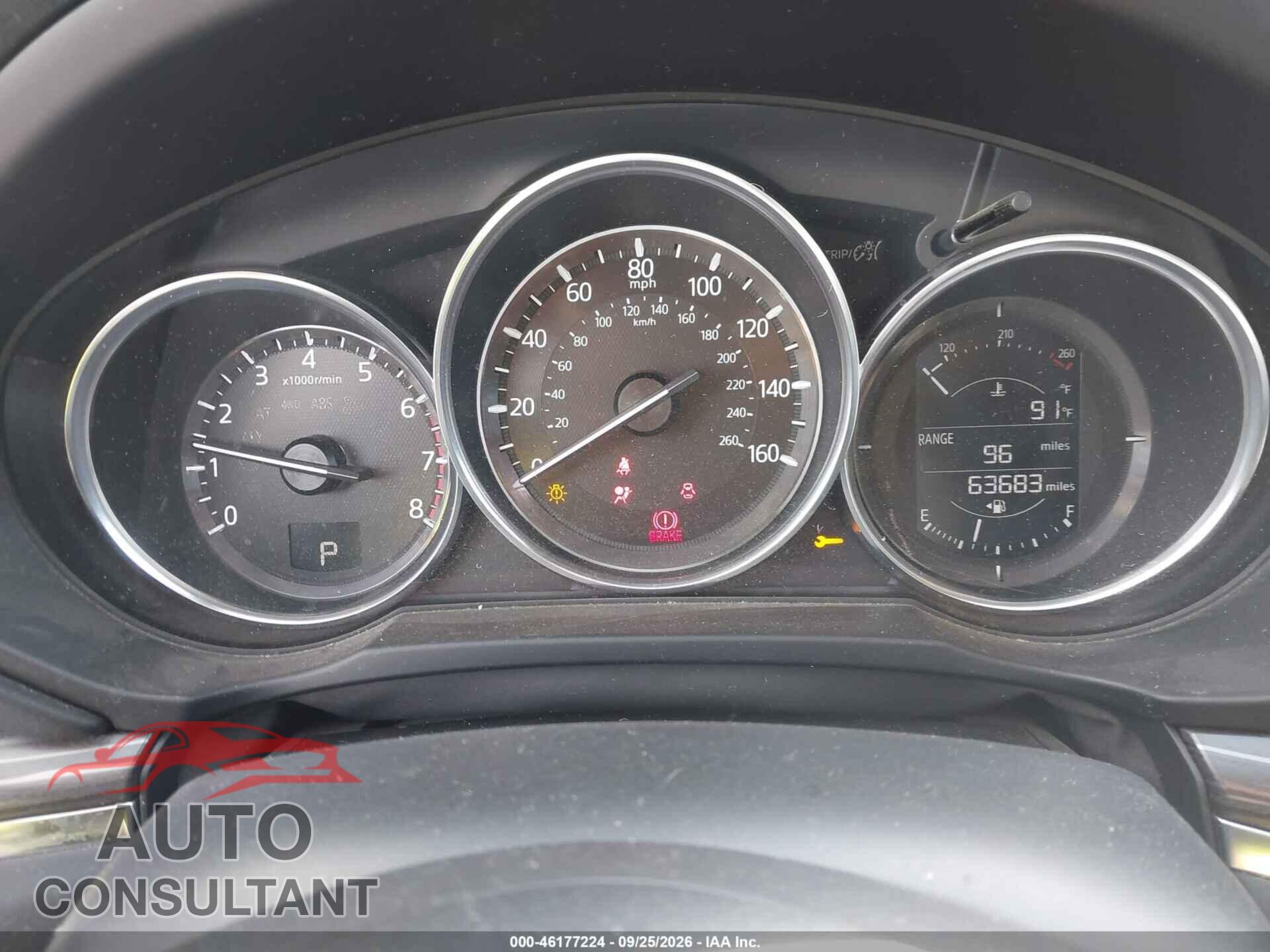 MAZDA CX-5 2017 - JM3KFBDL7H0228216