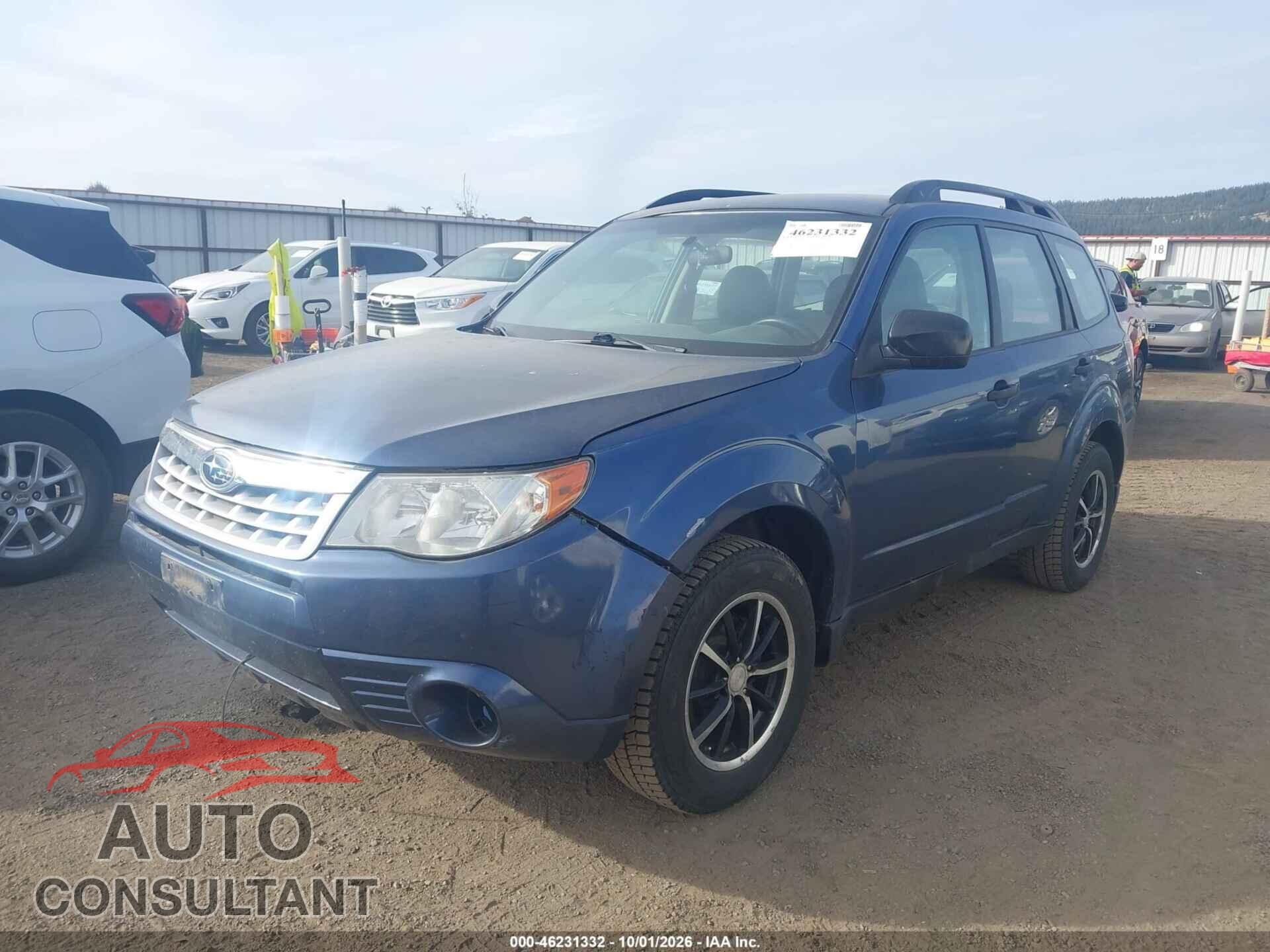 SUBARU FORESTER 2012 - JF2SHABC6CG452336
