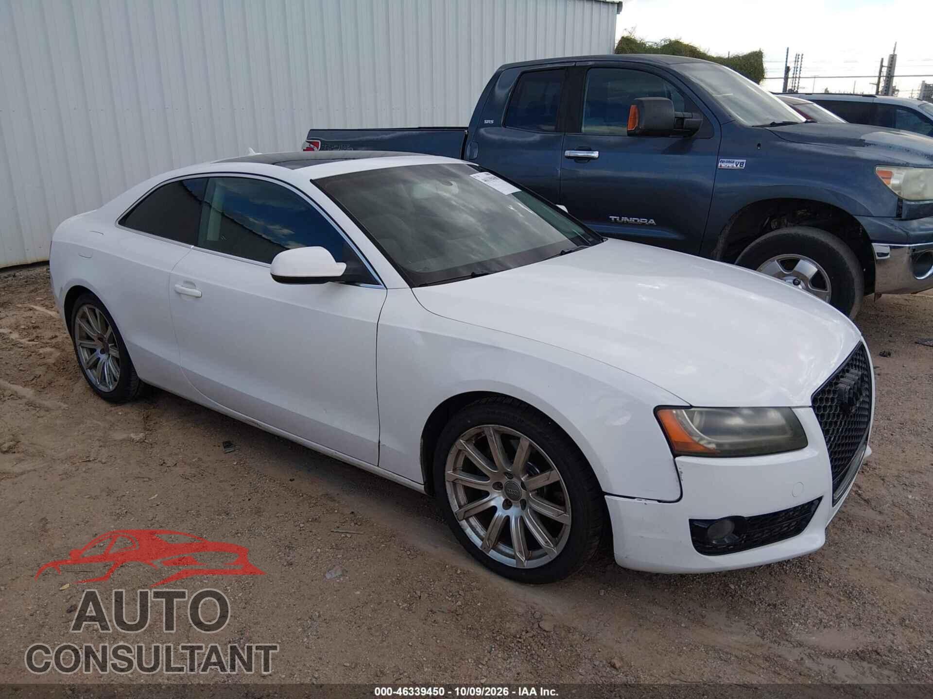 AUDI A5 2012 - WAULFAFR4CA005074