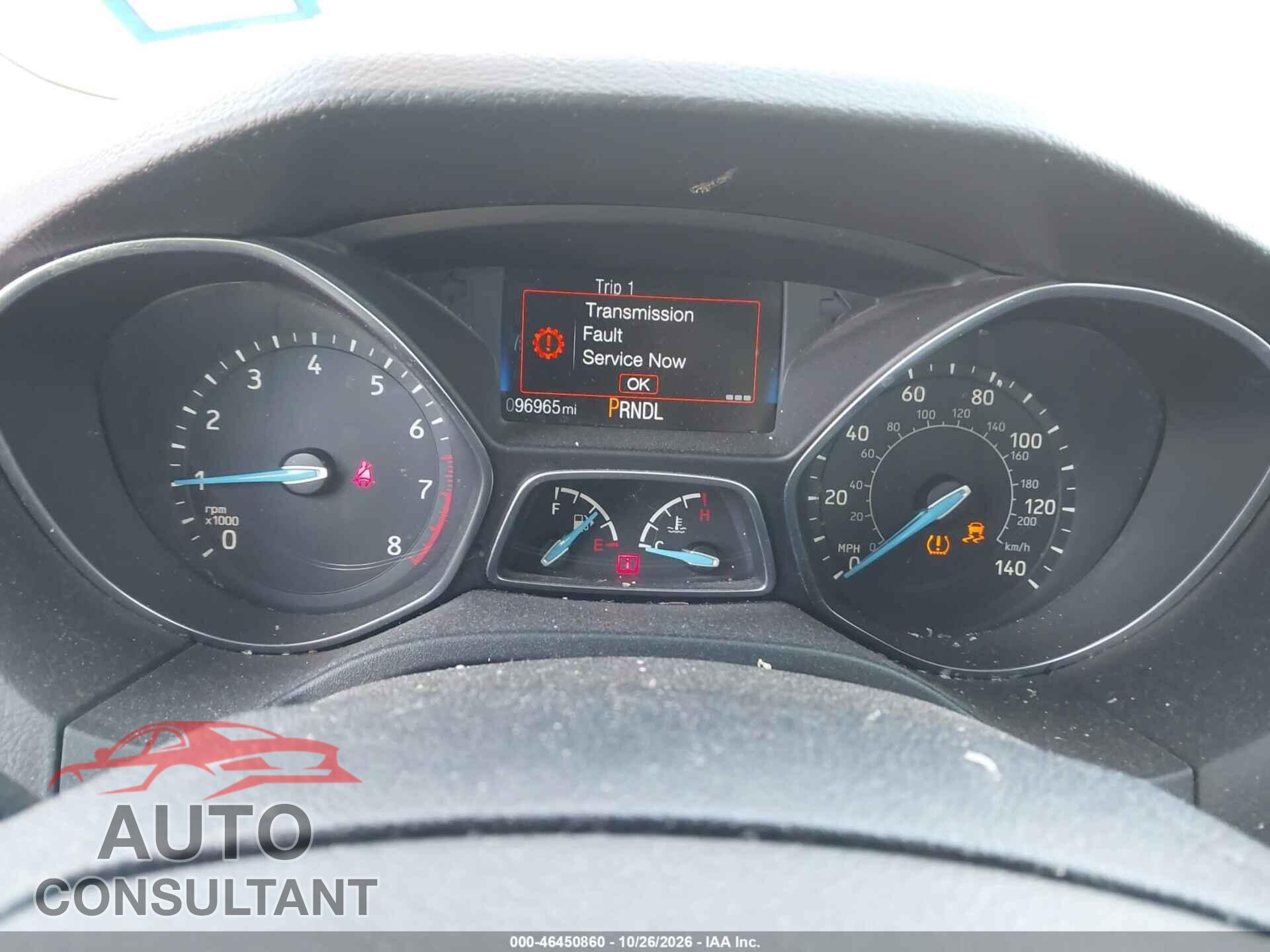 FORD FOCUS 2017 - 1FADP3E28HL328761