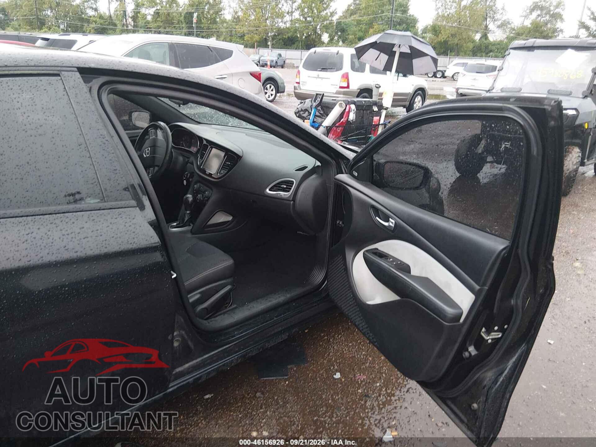 DODGE DART 2015 - 1C3CDFBB7FD180733
